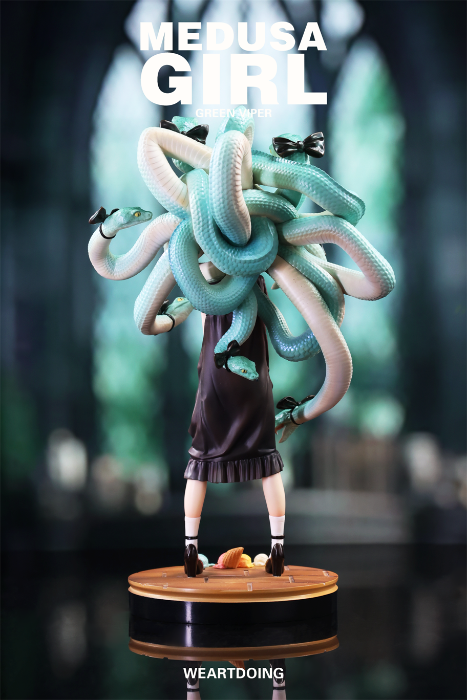 【Pre-sale】Medusa Girl-Green Viper and Crimson Viper-WeArtDoing Studio