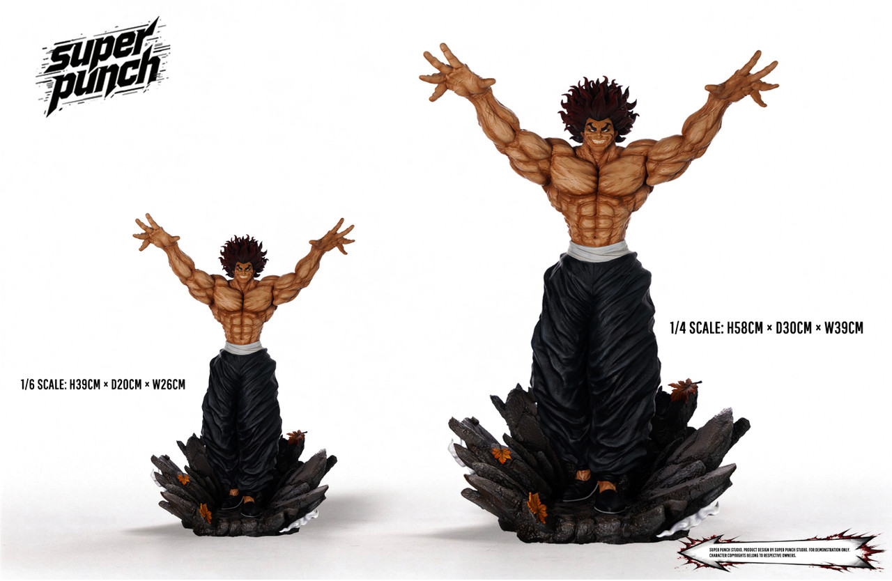 【Pre-sale】1/6 and 1/4 Scale Yujiro Hanma-Baki the Grappler-Super Punch Studio