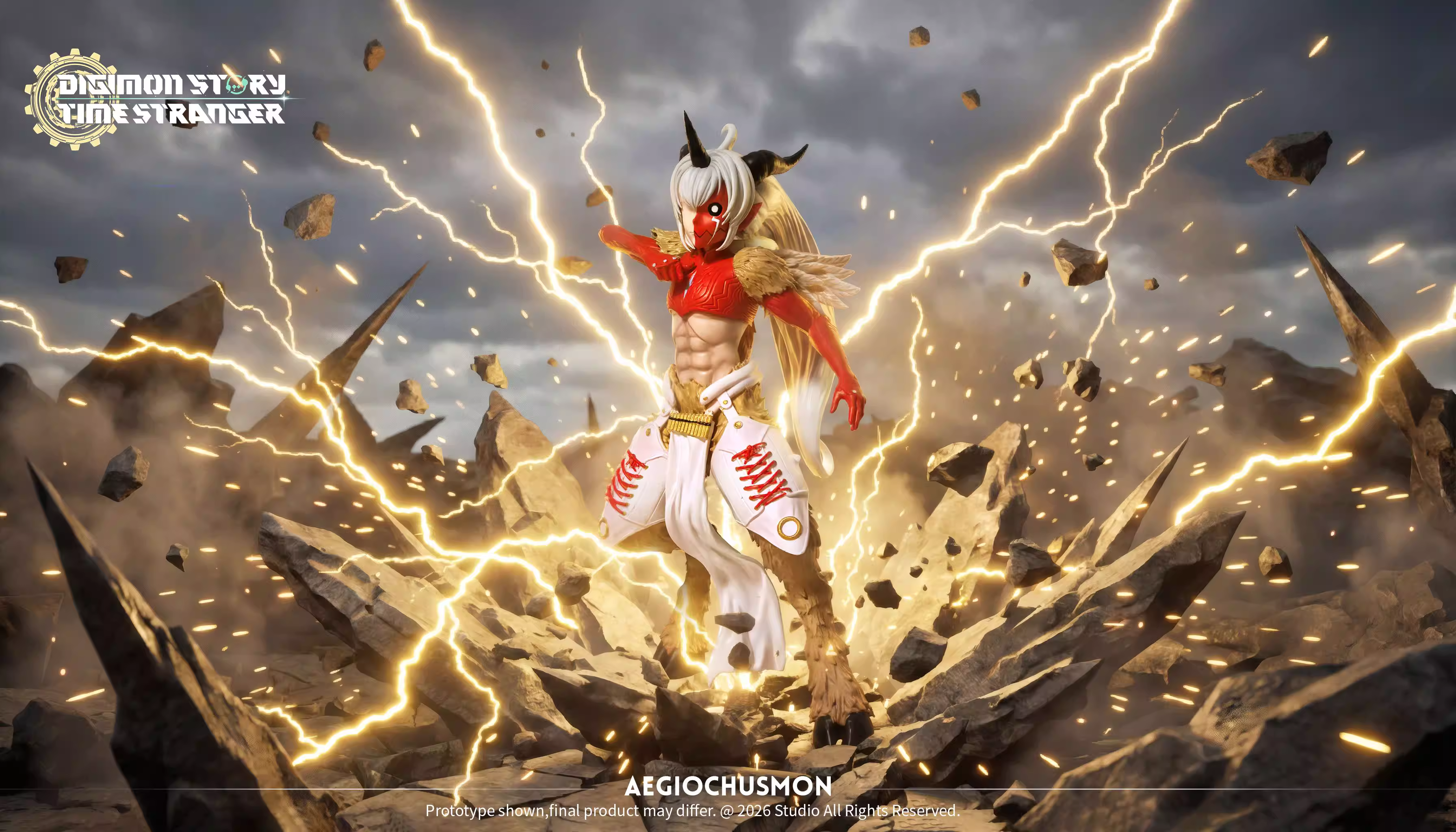 【Pre-sale】002 Aegiochusmon-FC and Hudie Studios