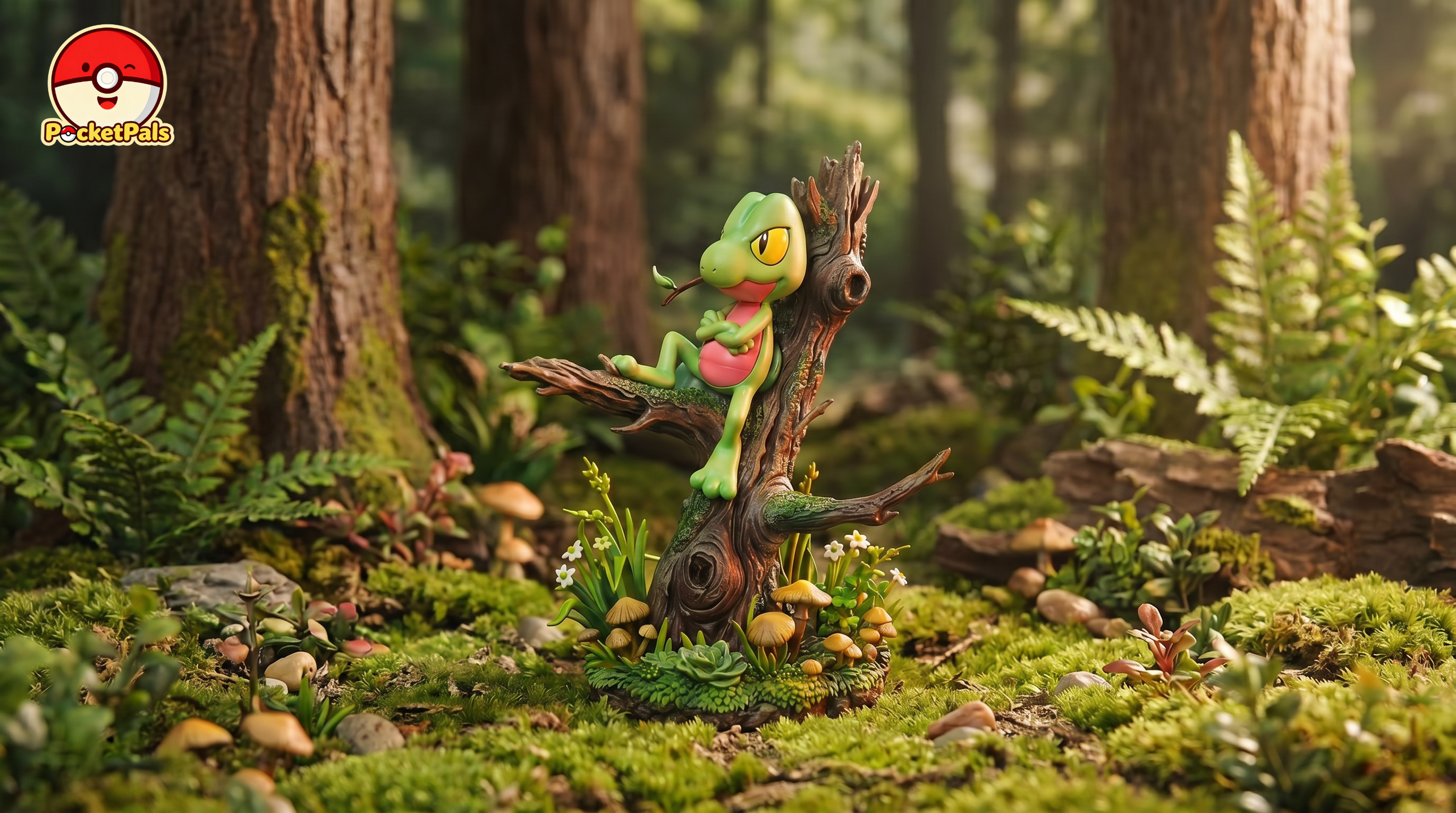 【Pre-sale】1/20 and 1/10 Scale Treecko-PocketPals Studio