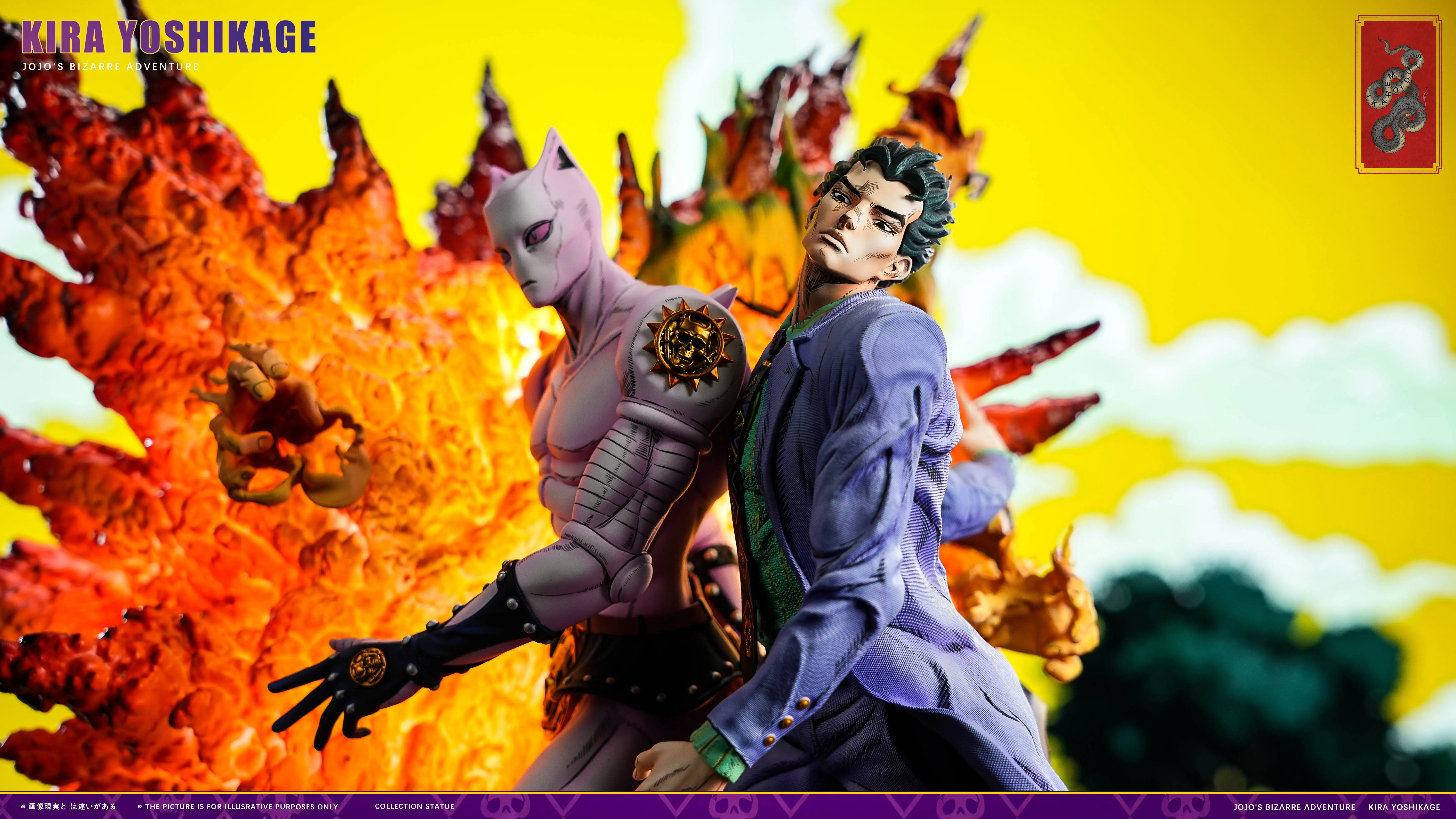 【Pre-sale】1/6 Scale Kira Yoshikage with LED-JoJo's Bizarre Adventure-Meraki Studio