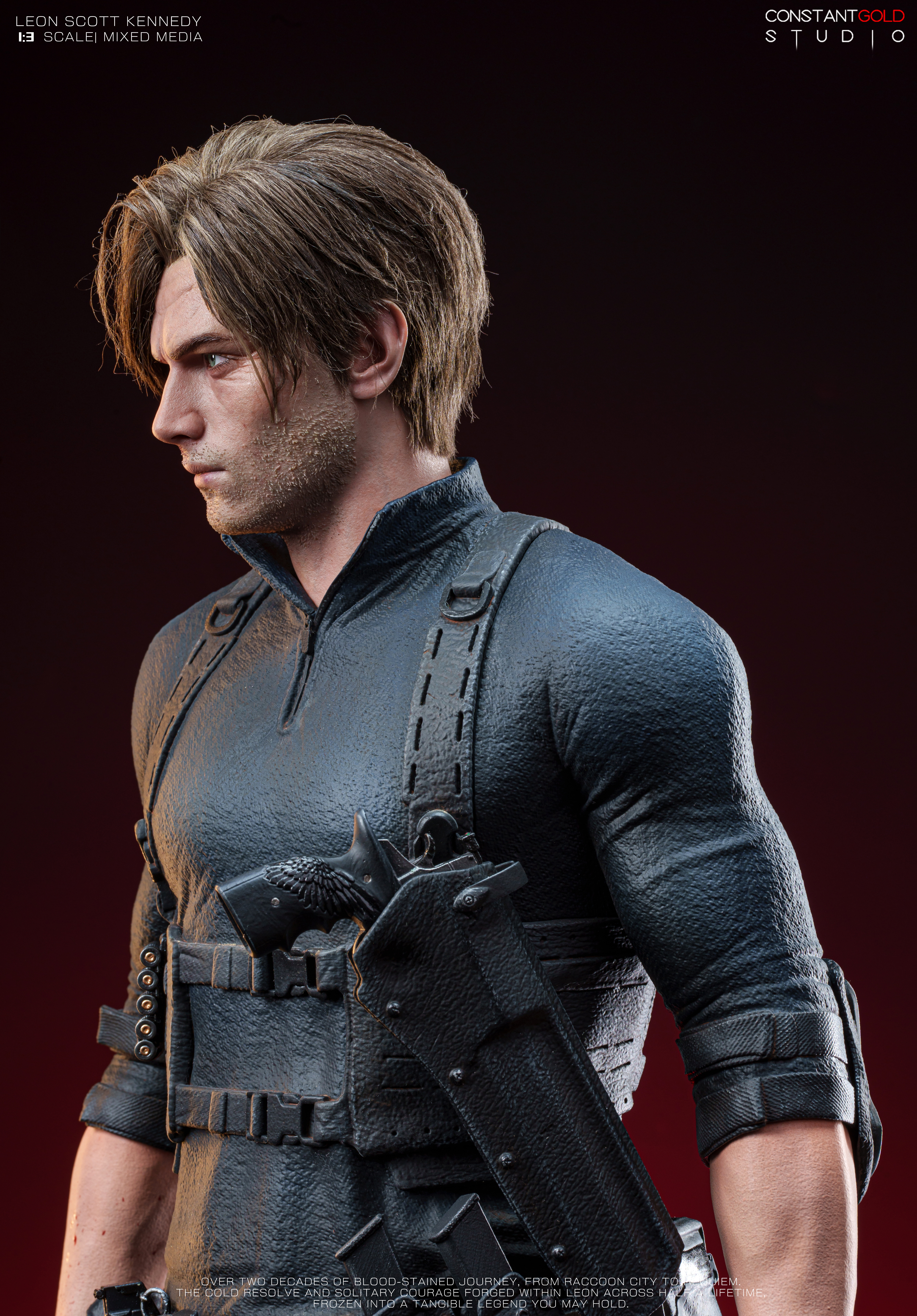 【Pre-sale】1/3 Scale Leon S Kennedy-Resident Evil-ConstantGold Studio
