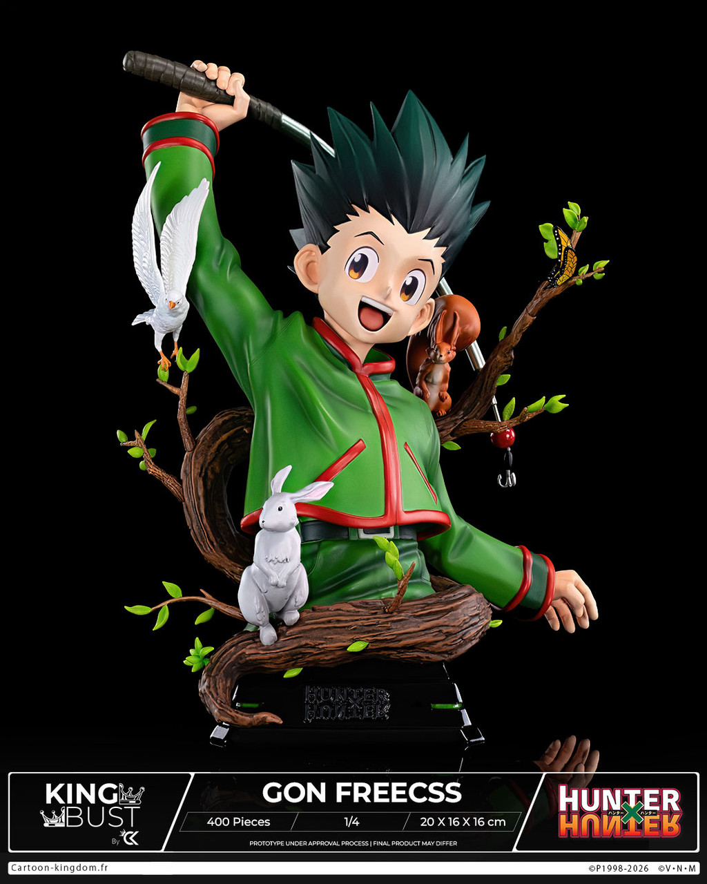 【Pre-sale】1/4 Scale Bust of Gon Freecss-Cartoon Kingdom Studio