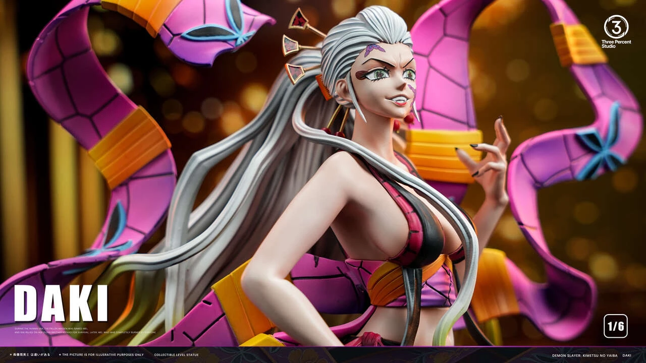 【Pre-sale】1/6 Scale Daki with LED-Demon Slayer-Three Percent Studio