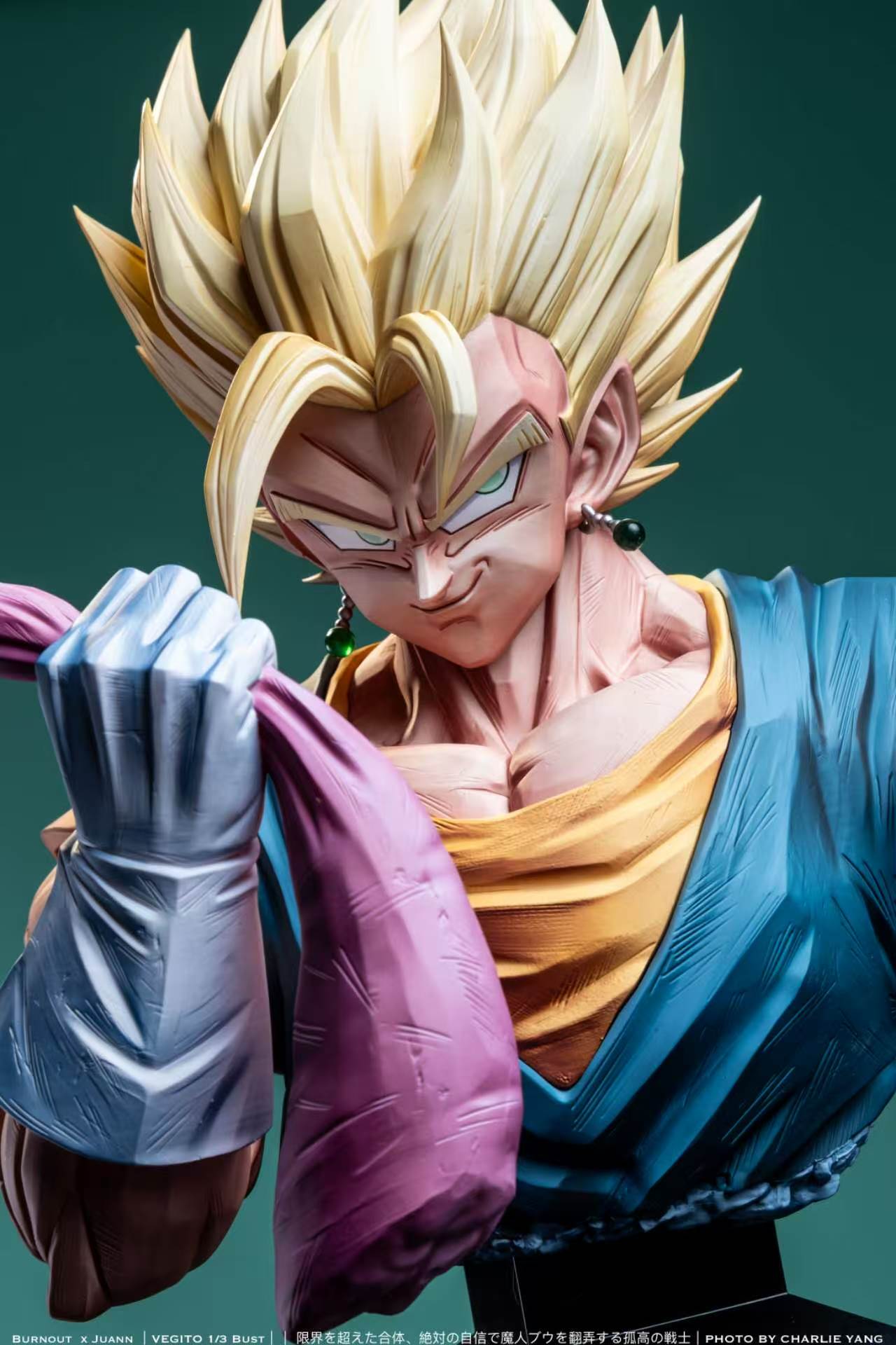 【Pre-sale】1/3 Scale Bust of Vegetto-Dragon Ball-Burnout X Juann Studios
