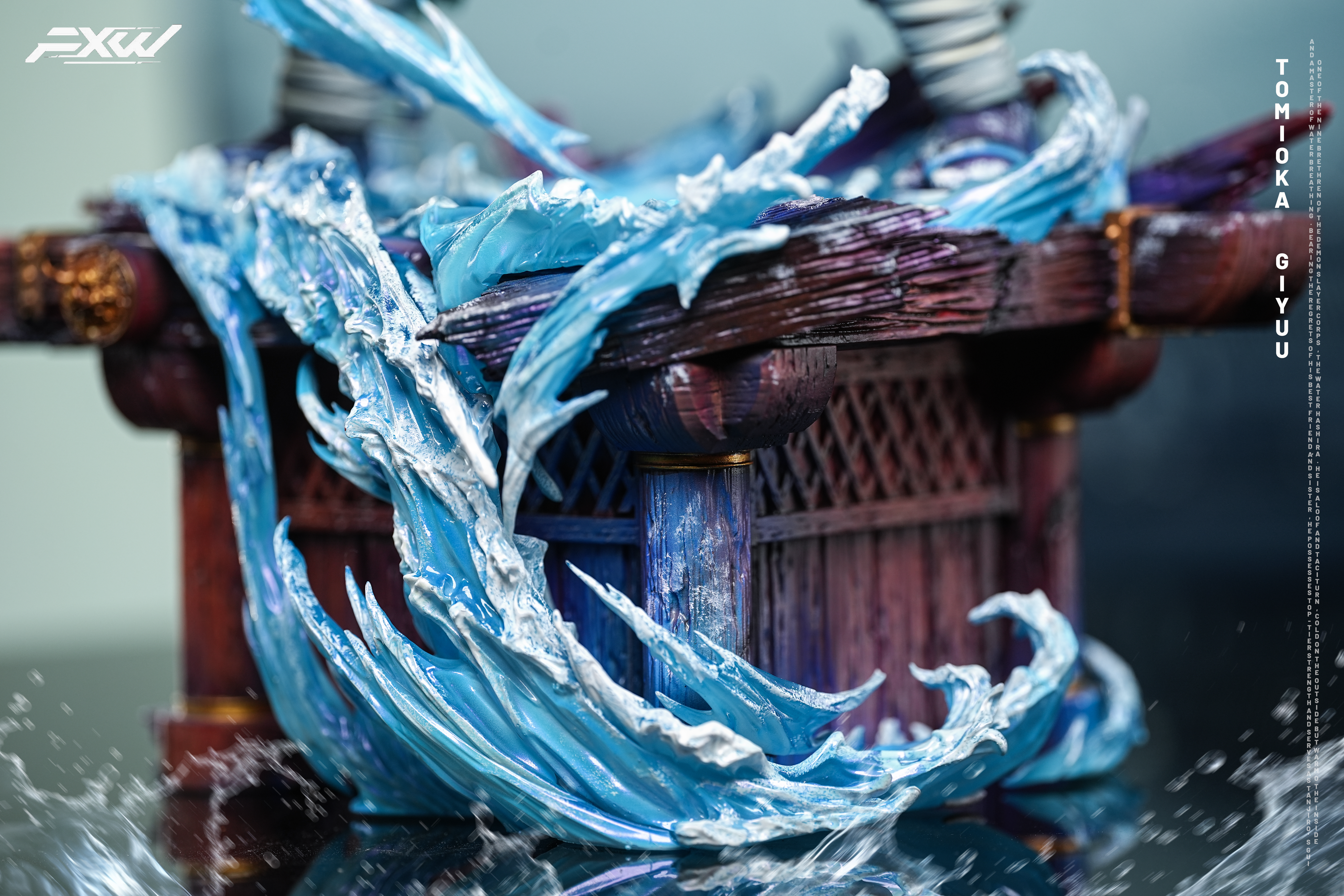 【Sold out】1/6 Scale Tomioka Giyuu with LED-FXW Studio