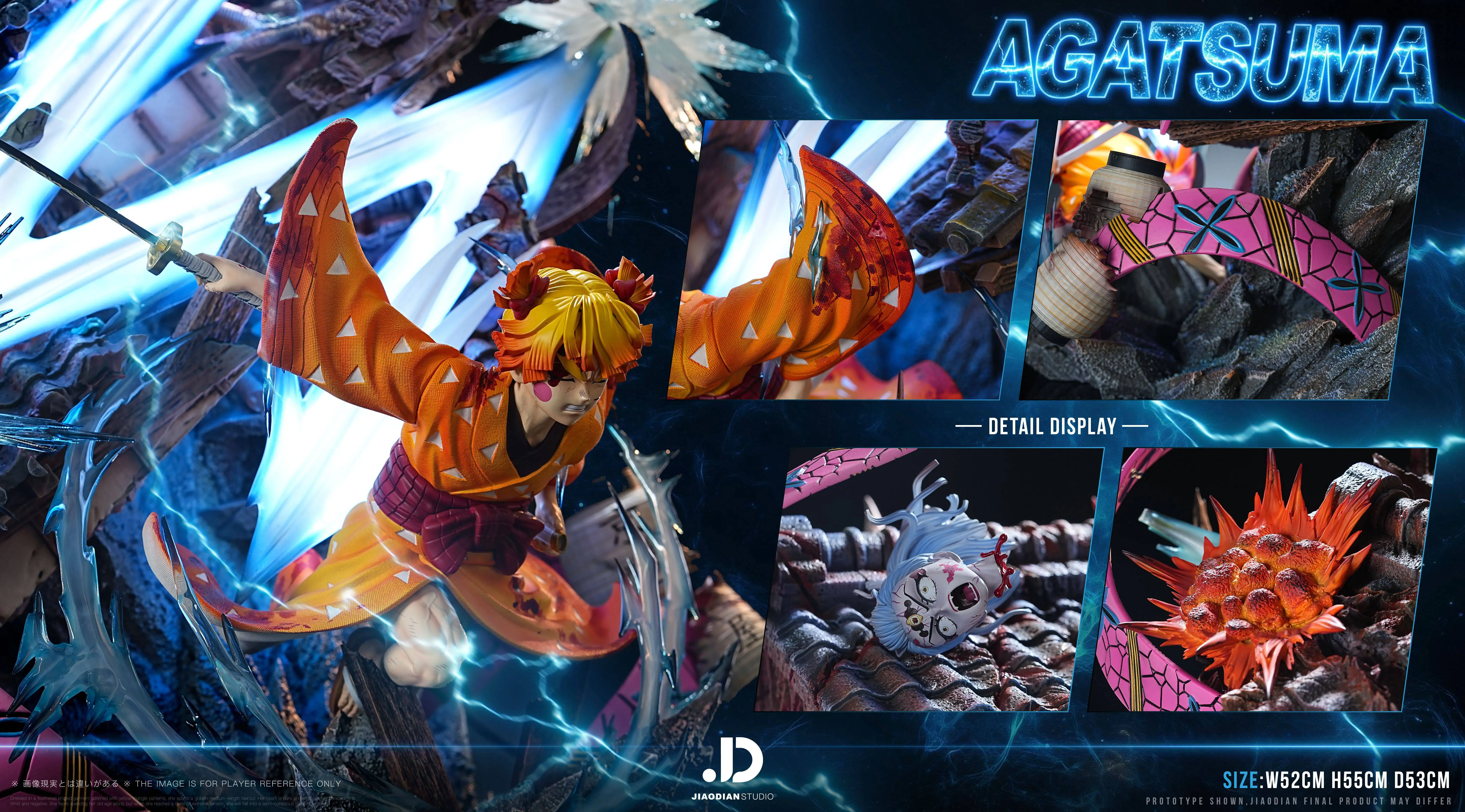 【Pre-sale】1/6 Scale Agatsuma Zenitsu-JiaoDian Studio
