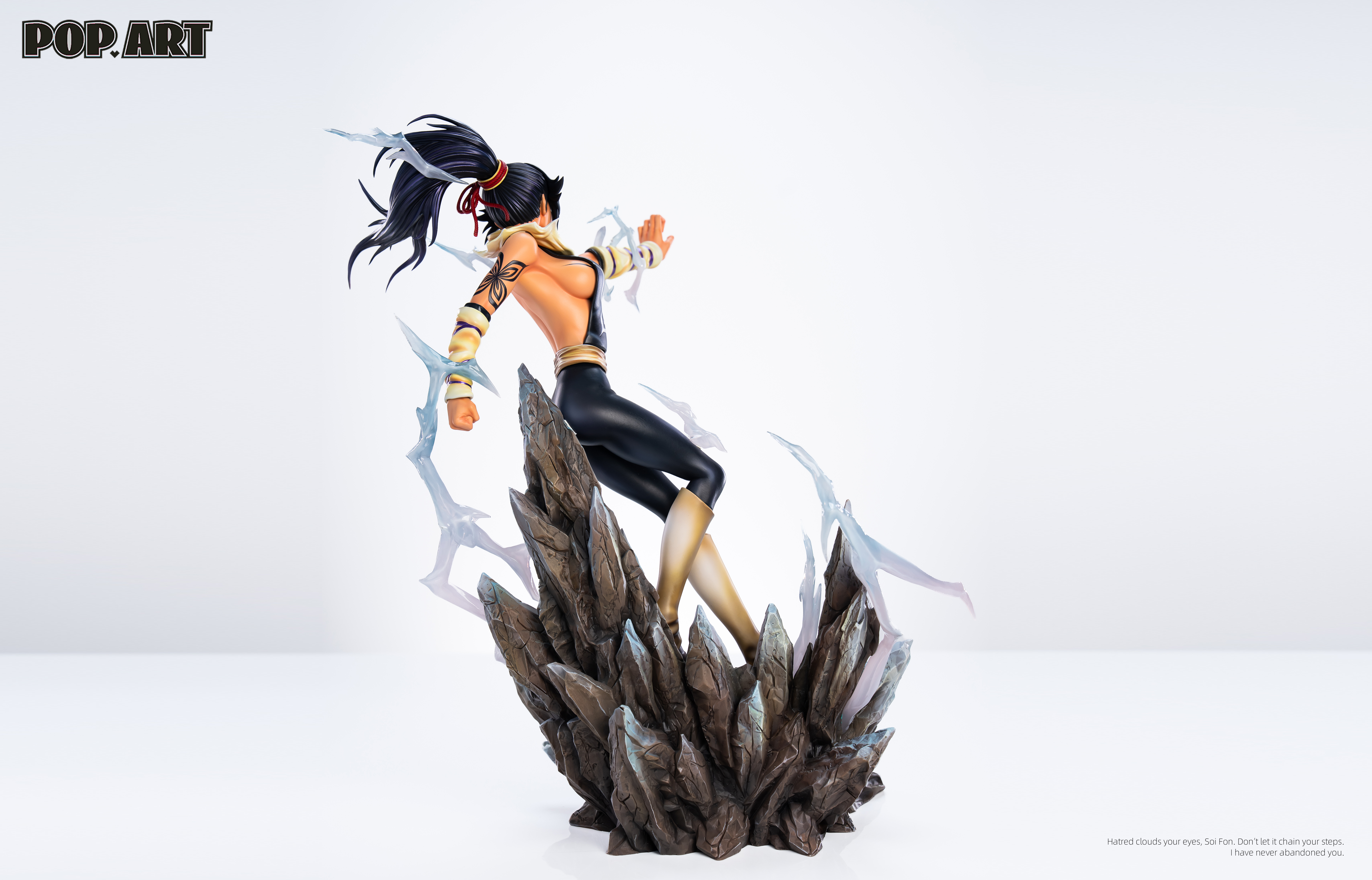 【Pre-sale】1/6 Scale Soi Fon and Shihouin Yoruichi-Bleach-POP.ART Studio