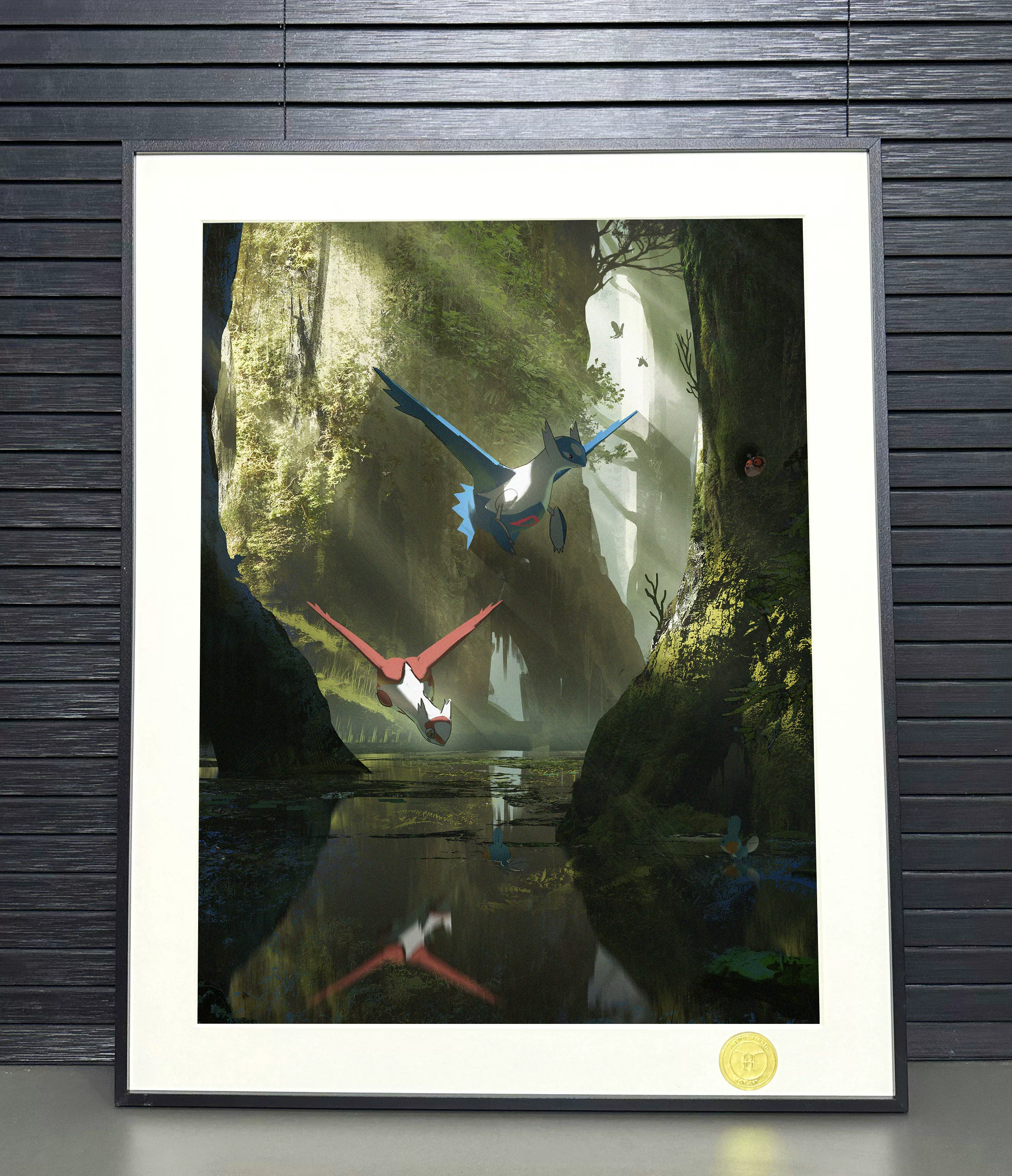 【Pre-sale】Decorative Painting of Latios and Latias-Pokemon-H2 Studio