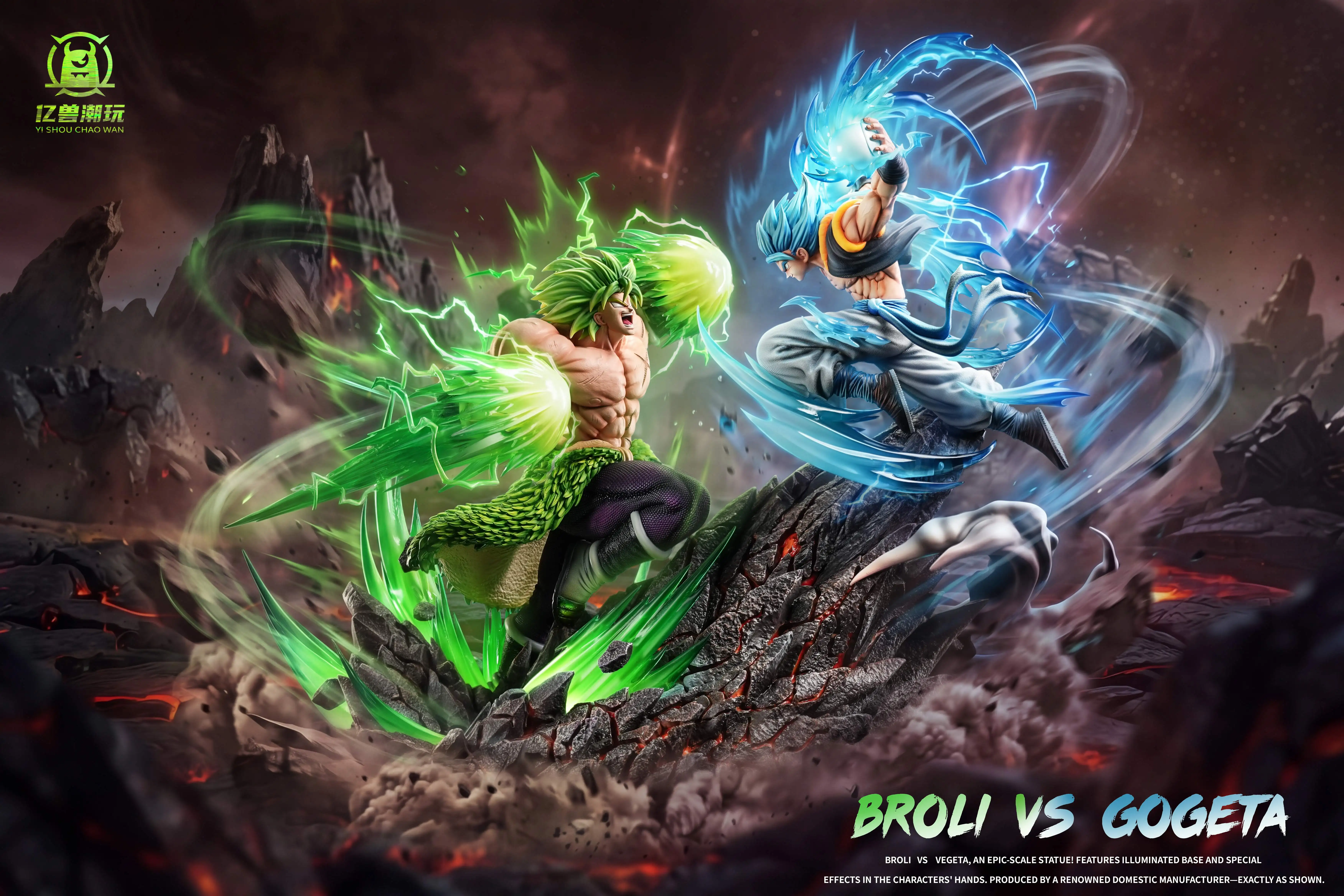 【Pre-sale】Broli VS Gogeta-Dragon Ball-YiShou Studio