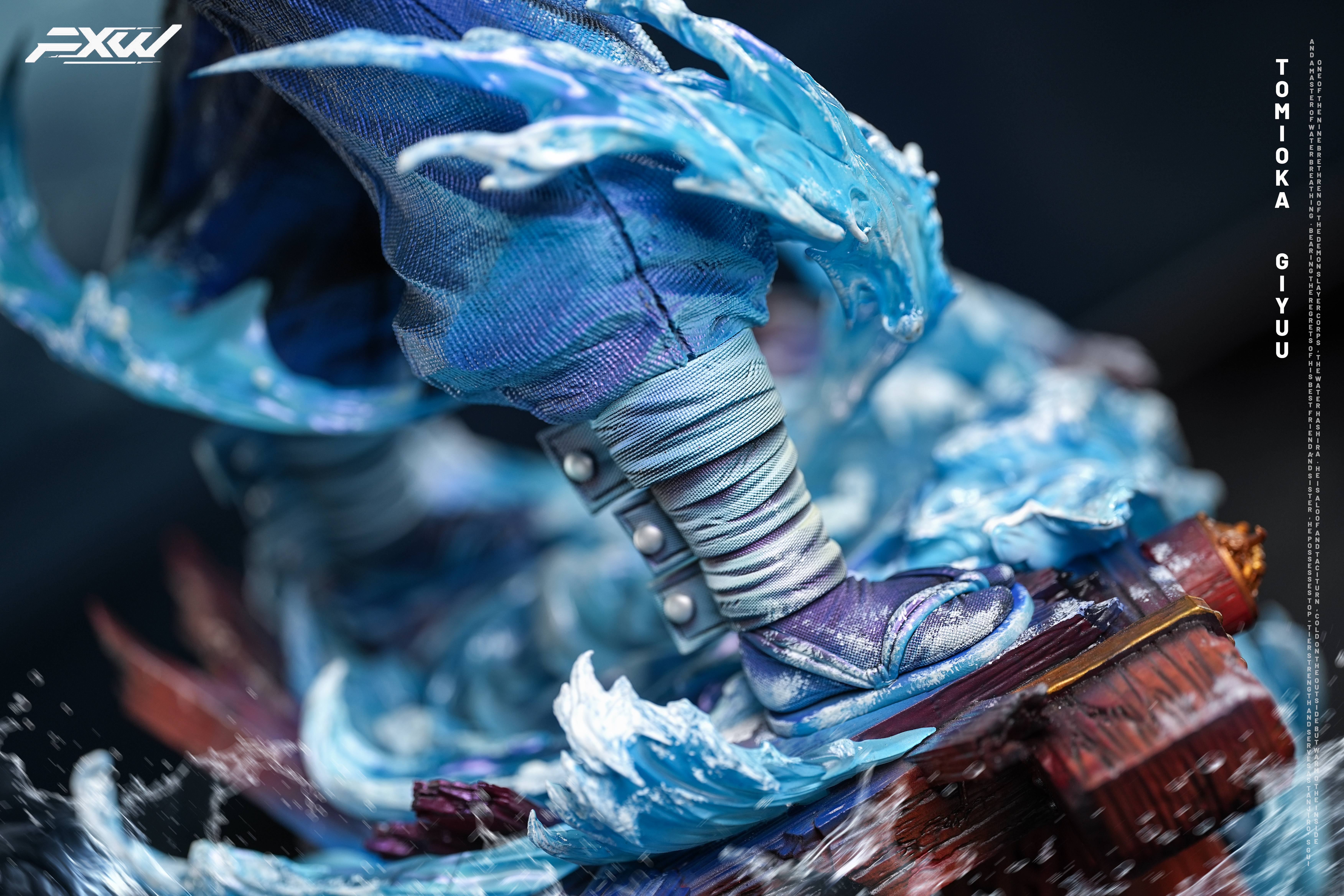 【Sold out】1/6 Scale Tomioka Giyuu with LED-FXW Studio
