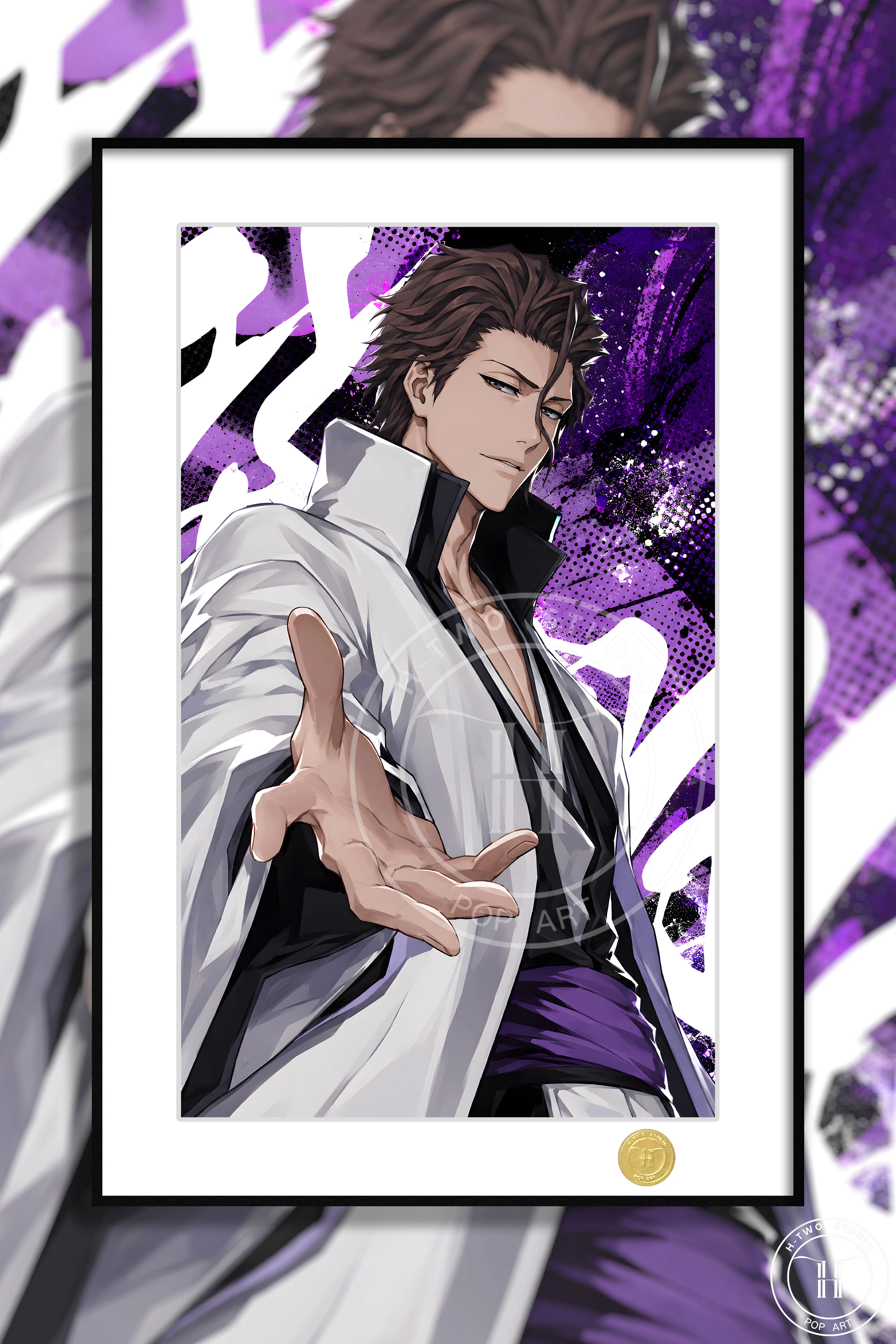 【Pre-sale】Decorative Painting of Sosuke Aizen-Bleach-H2 Studio