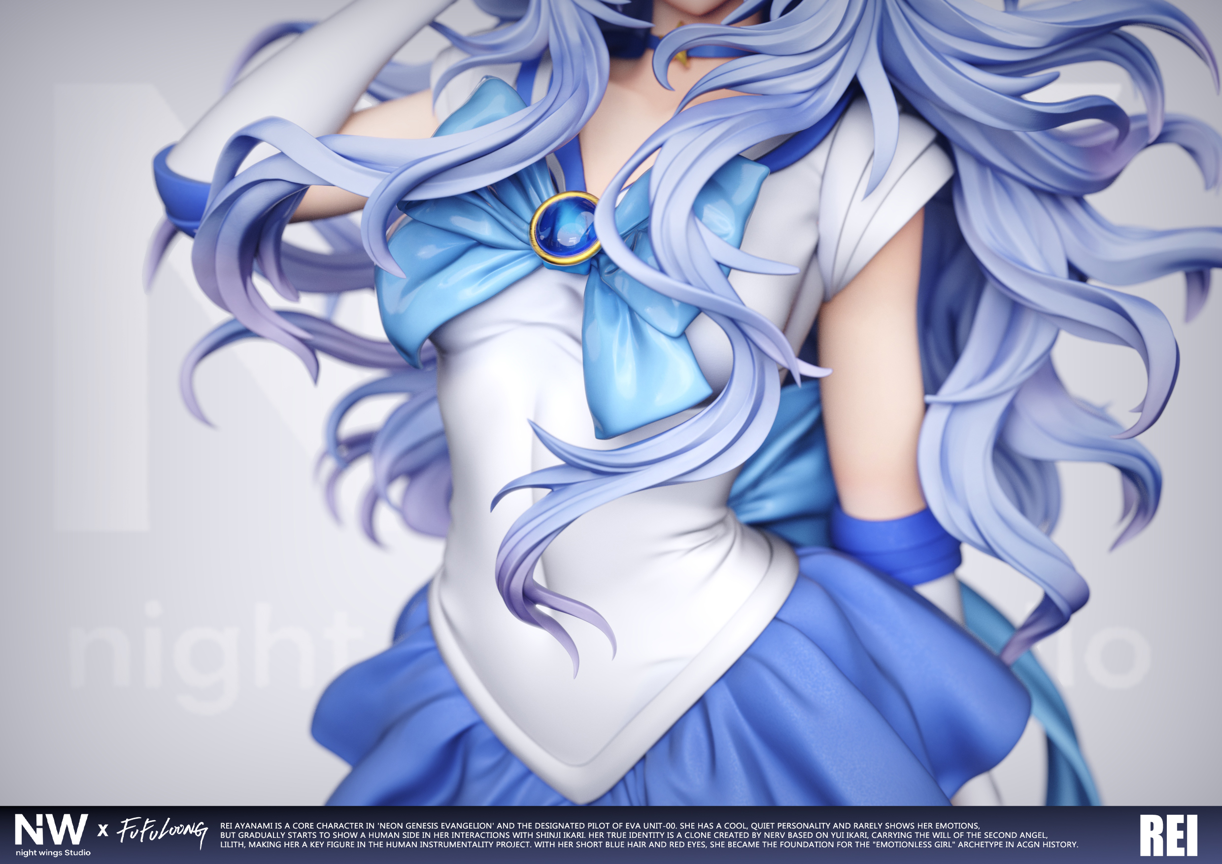 【Pre-sale】1/6 and 1/4 Scale Ayanami Rei-EVA-Night Wing Studio