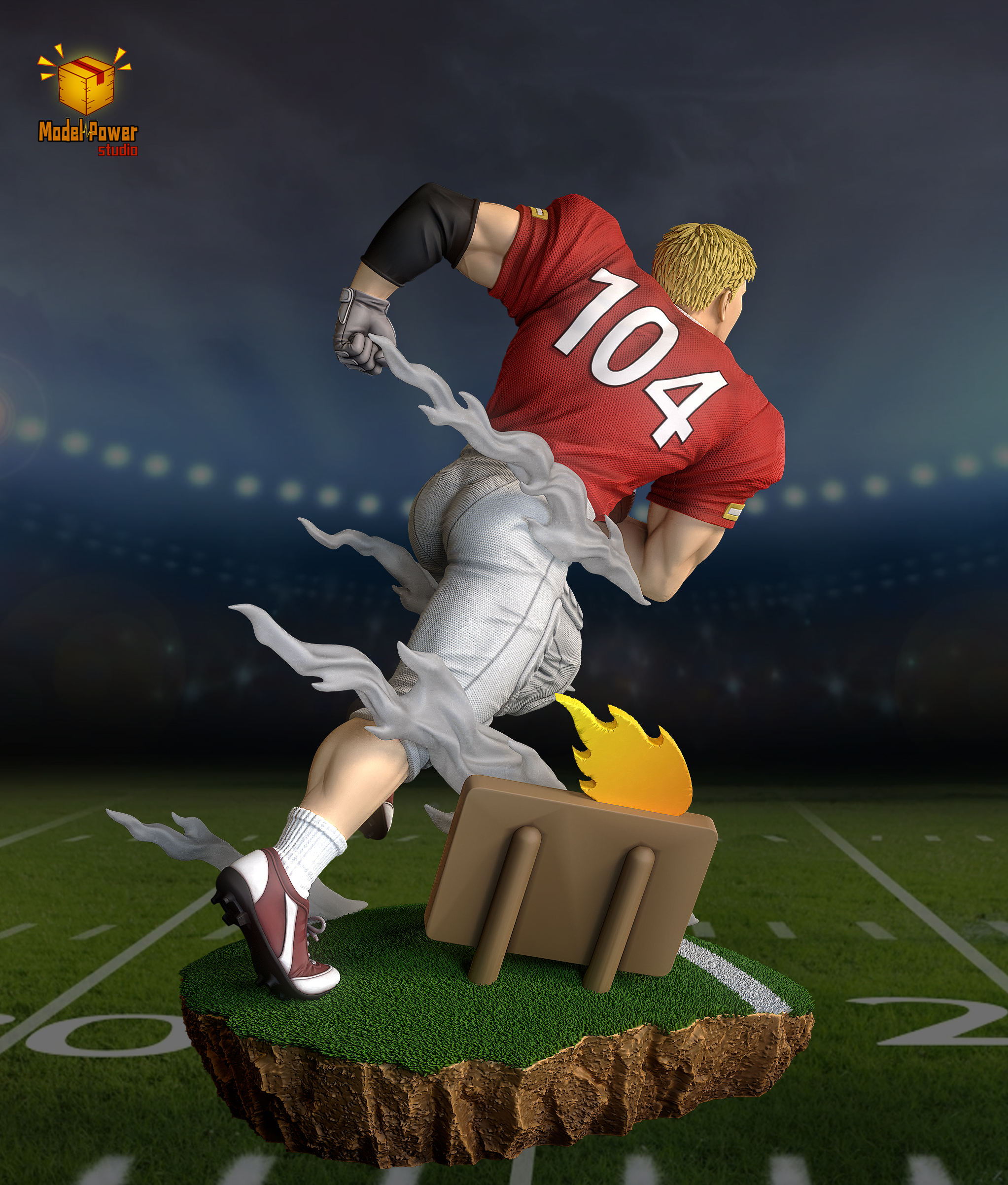 【Pre-sale】003 Rugby Player-Model Power Studio