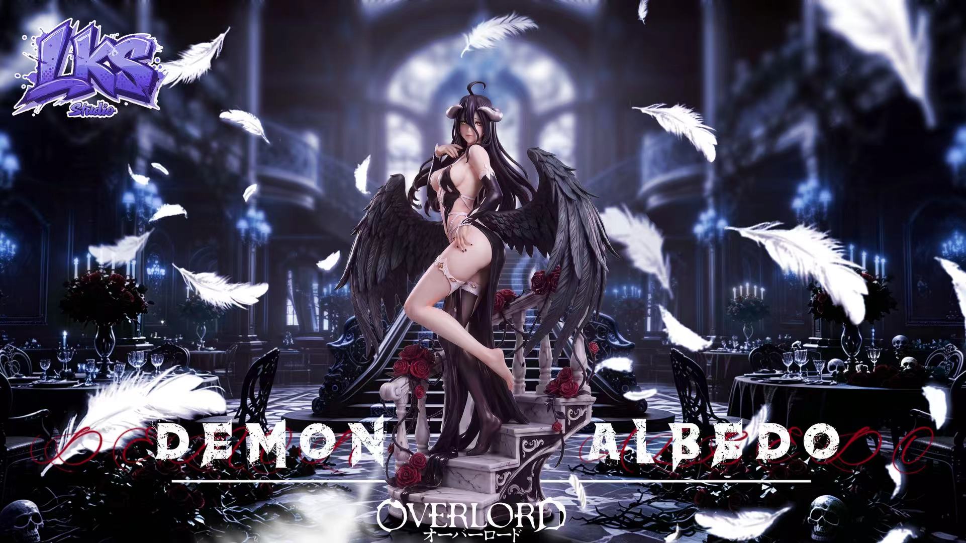 【Pre-sale】1/6 Scale Demon Albedo-Overlord-LKS Studio