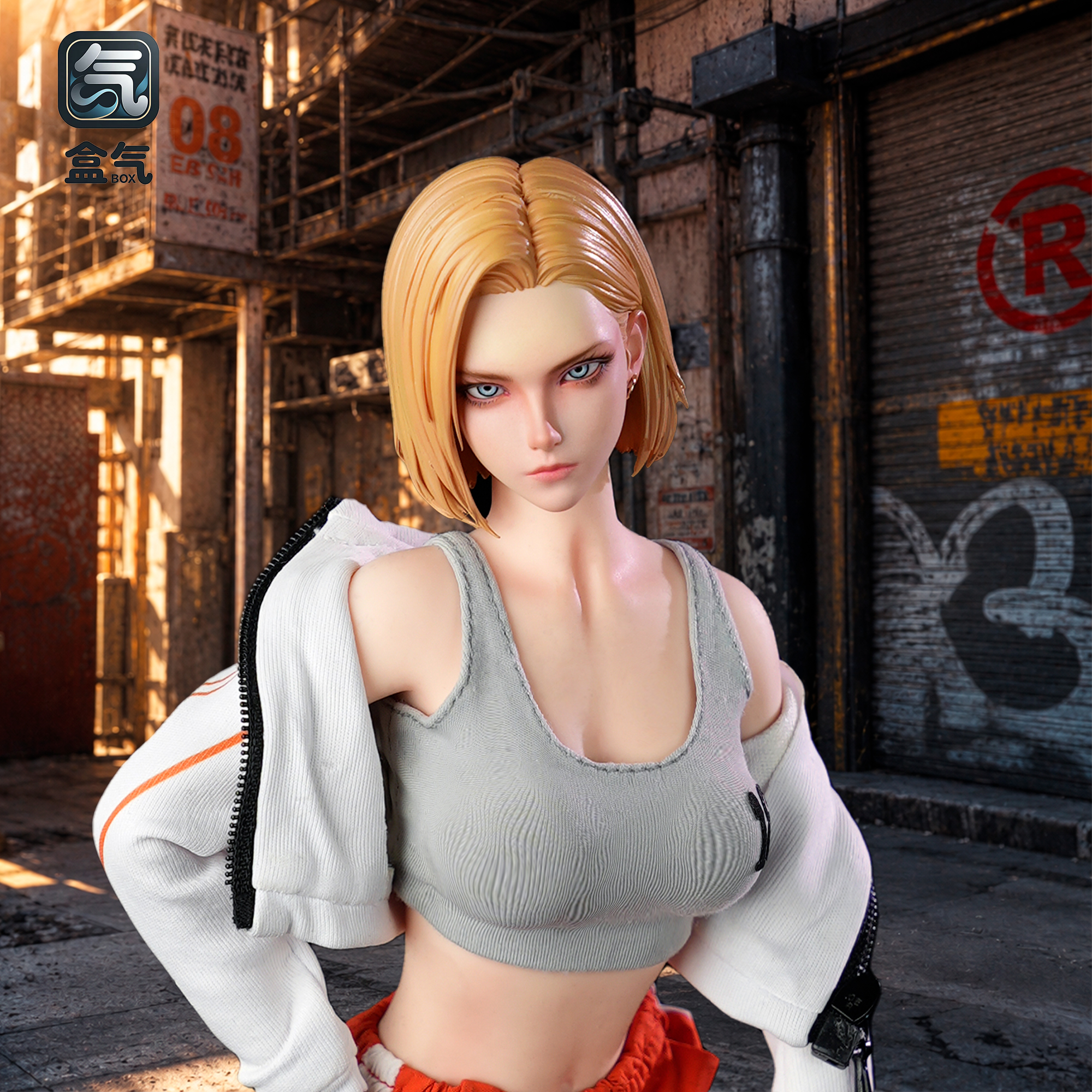 【Pre-sale】1/6 Scale Android 18-Dragon Ball-BoxQi Studio