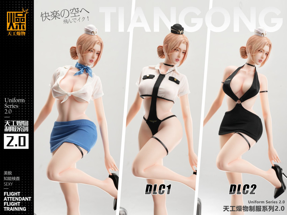【Pre-sale】1/4 Scale Flight Attendant Flight Training-TGZW Studio