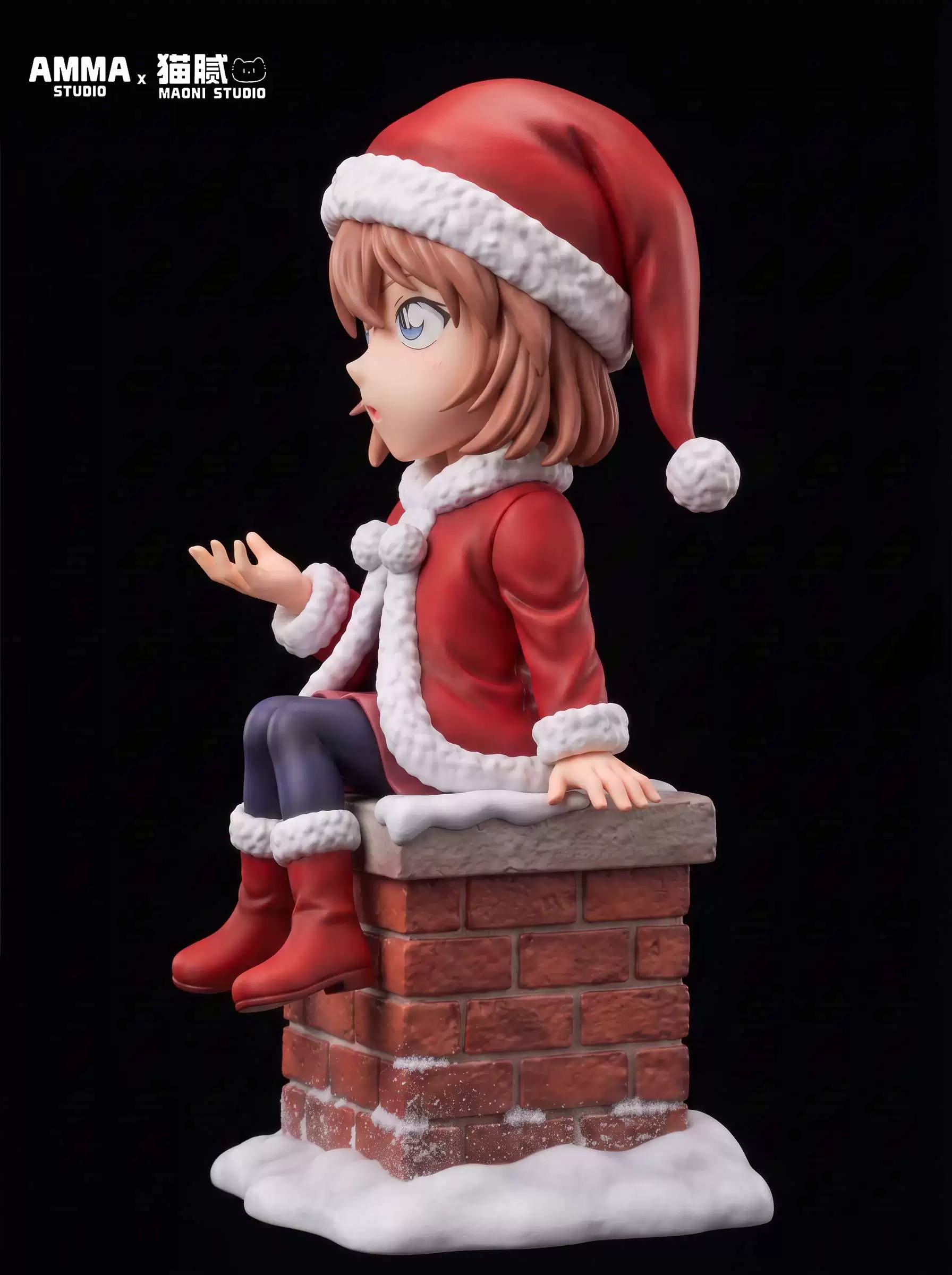 【Pre-sale】1/6 Scale Christmas Haibara Ai-Detective Conan-AMMA X MAONI Studio