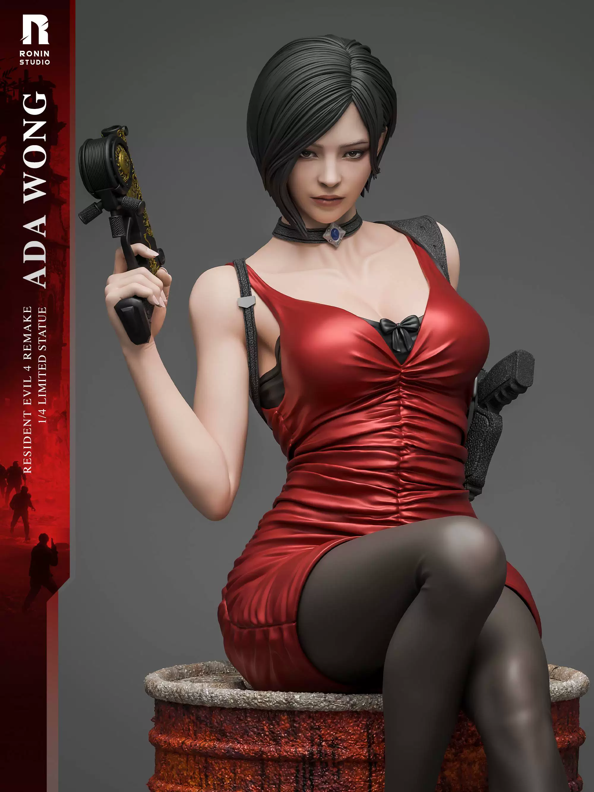 【Pre-sale】1/4 Scale Ada Wong-Resident Evil-Ronin Studio