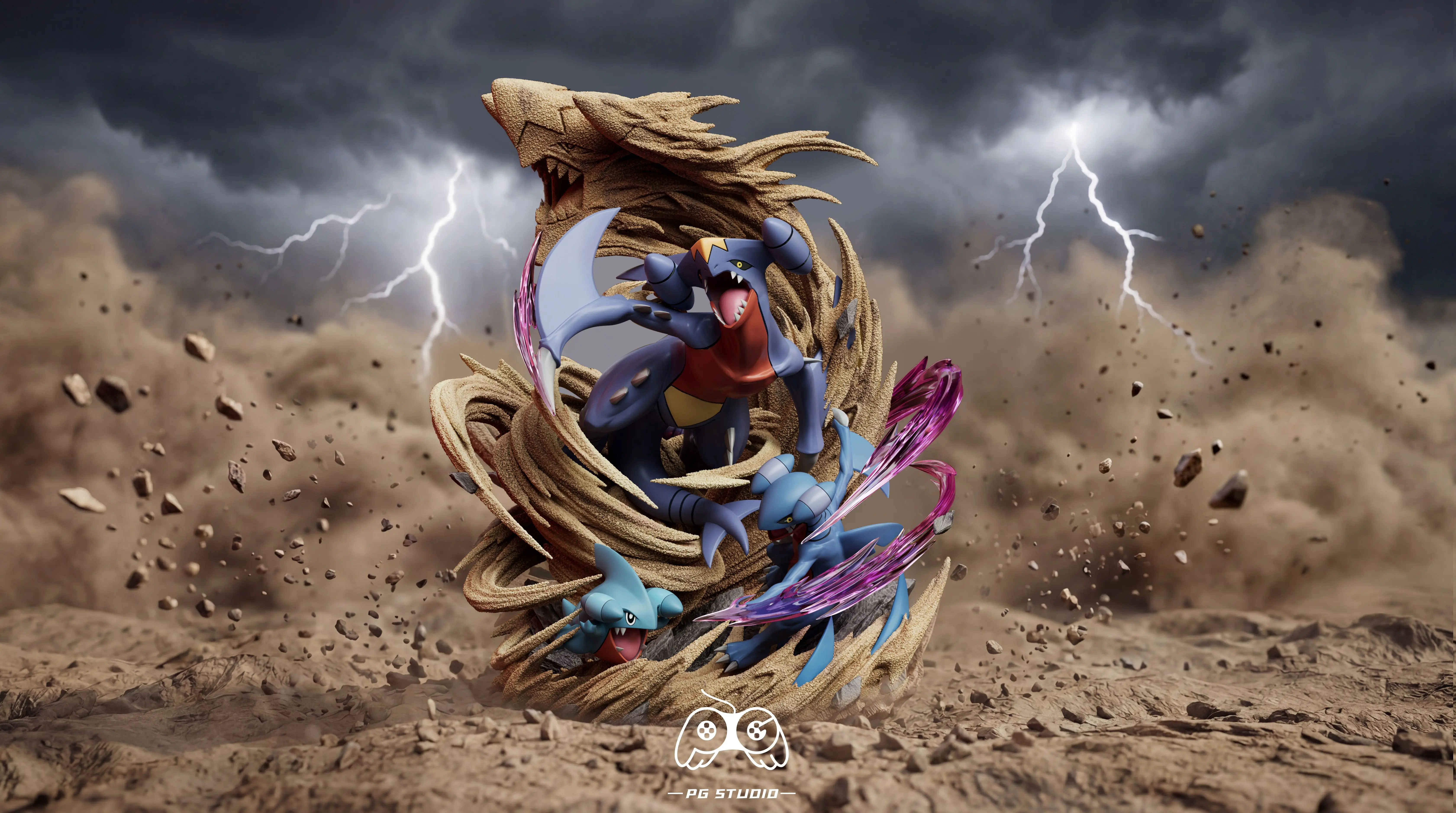 【Pre-sale】1/6 Scale Garchomp-PG Studio