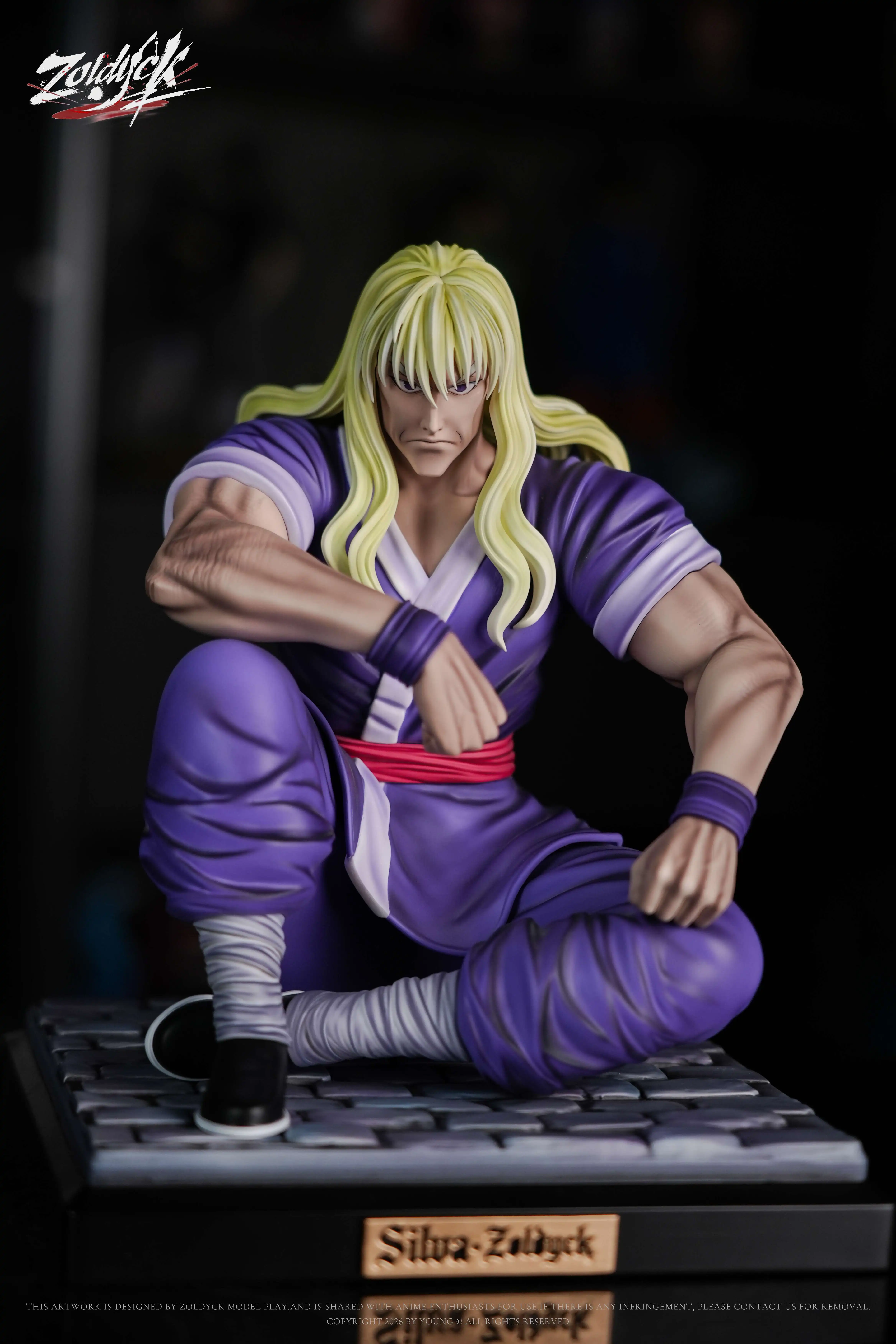 【Pre-sale】1/6 Scale Silva and Zeno-Hunter X Hunter-Zoldyck Studio