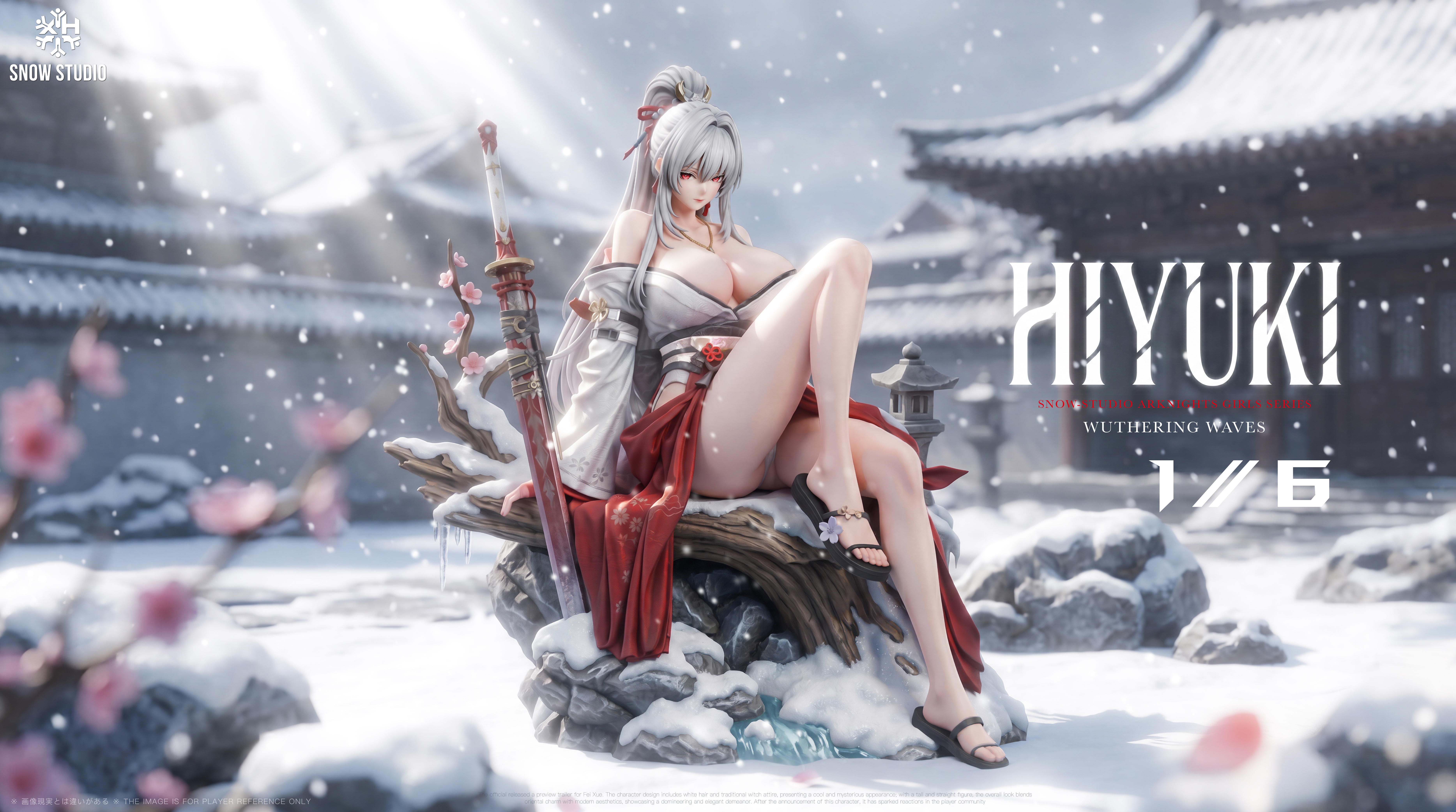 【Pre-sale】1/6 Scale Hiyuki-Wuthering Waves-Snow Studio