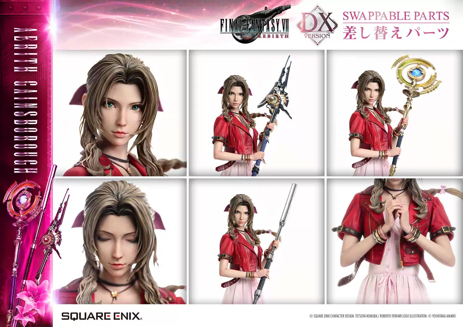 【Pre-sale】1/4 Scale Aerith-Final Fantasy-SQUARE ENIX Studio