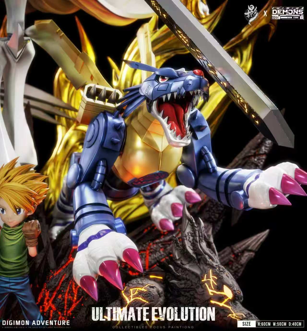 【Pre-sale】Ultimate Evolution Omega Shoutmon-Digimon Adventure-LueYing and Demons Studio