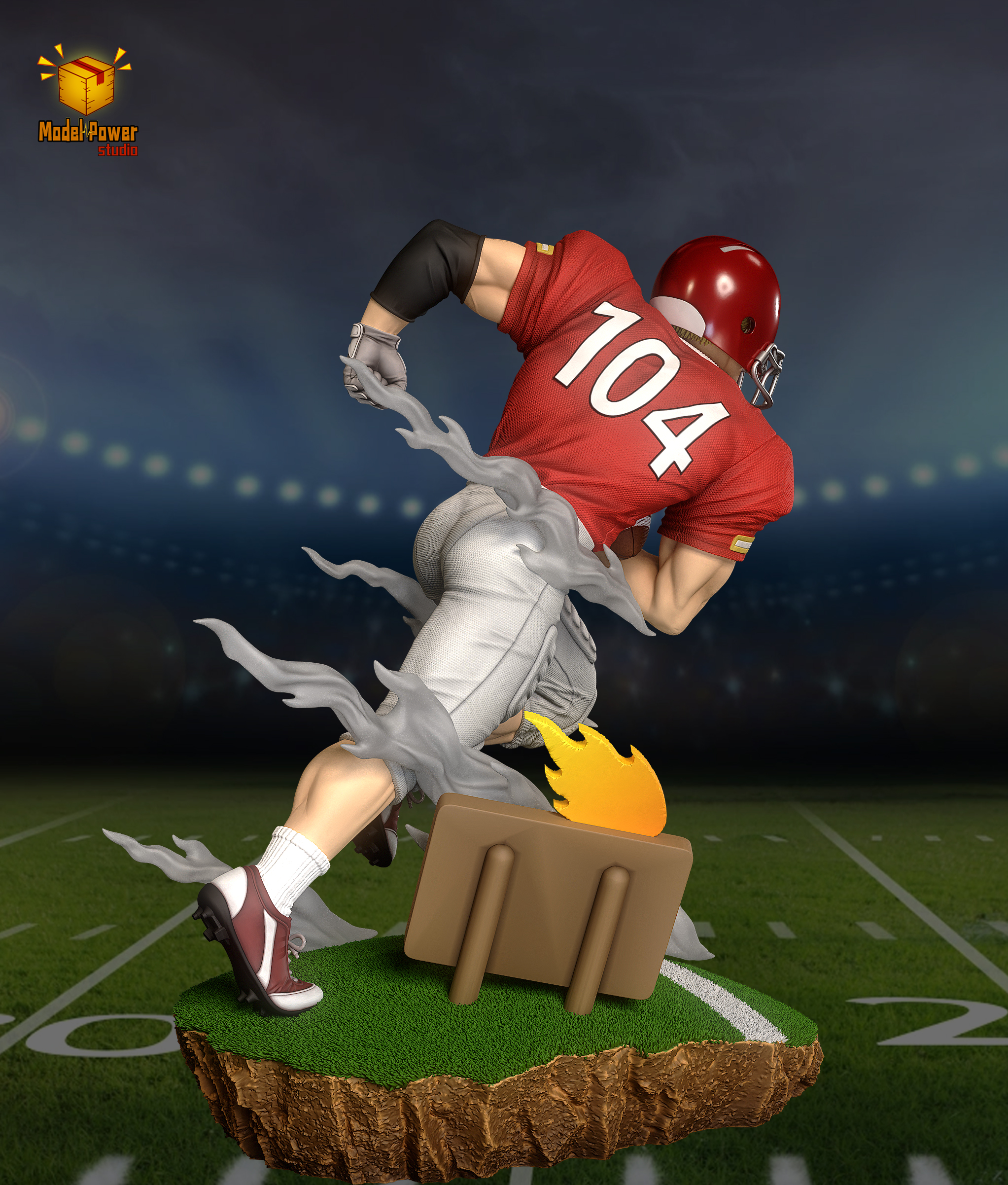 【Pre-sale】003 Rugby Player-Model Power Studio