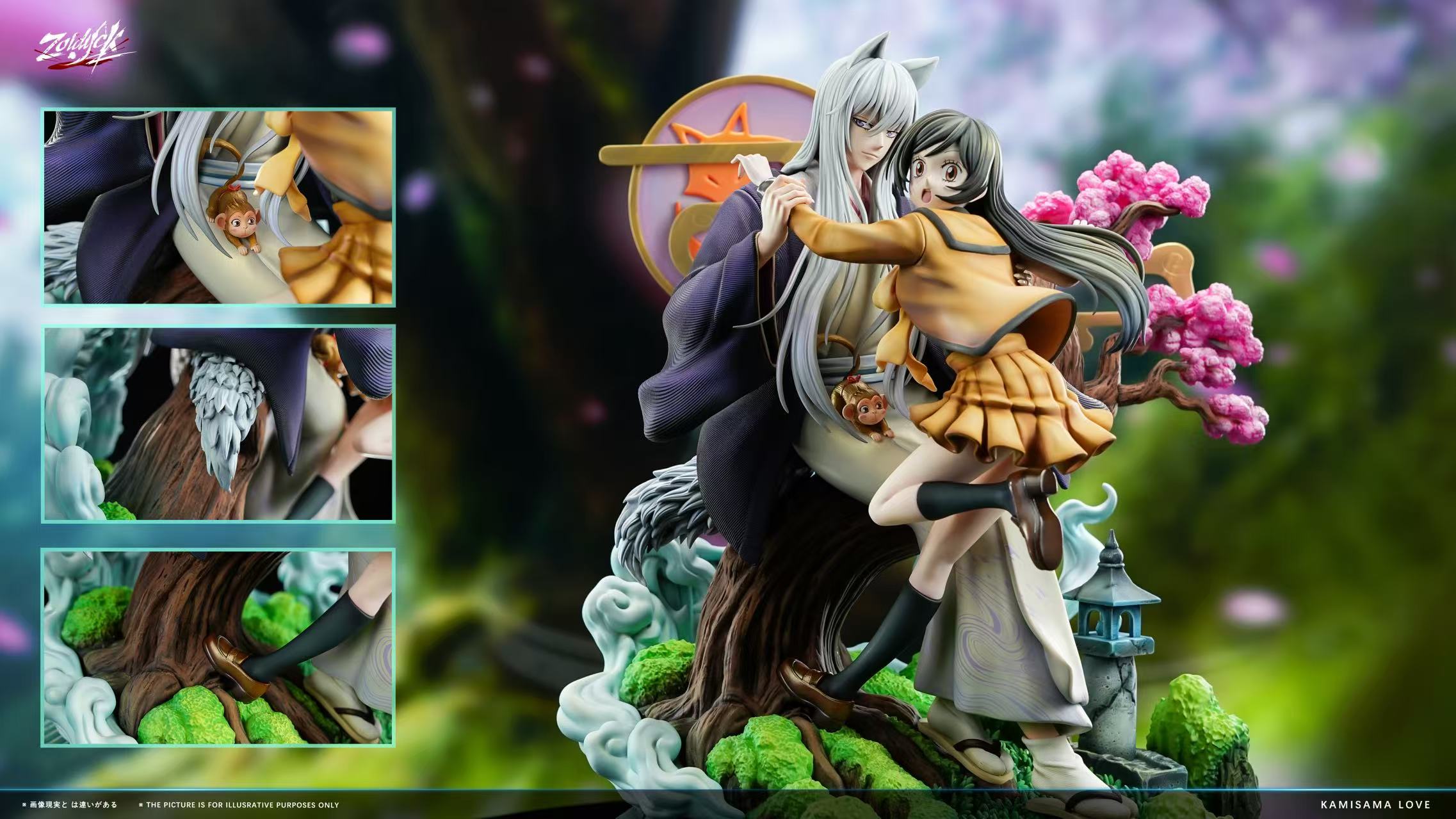 【Pre-sale】1/6 Scale Tomoe and Nanami Momozono-Kamisama Kiss-Zoldyck Studio