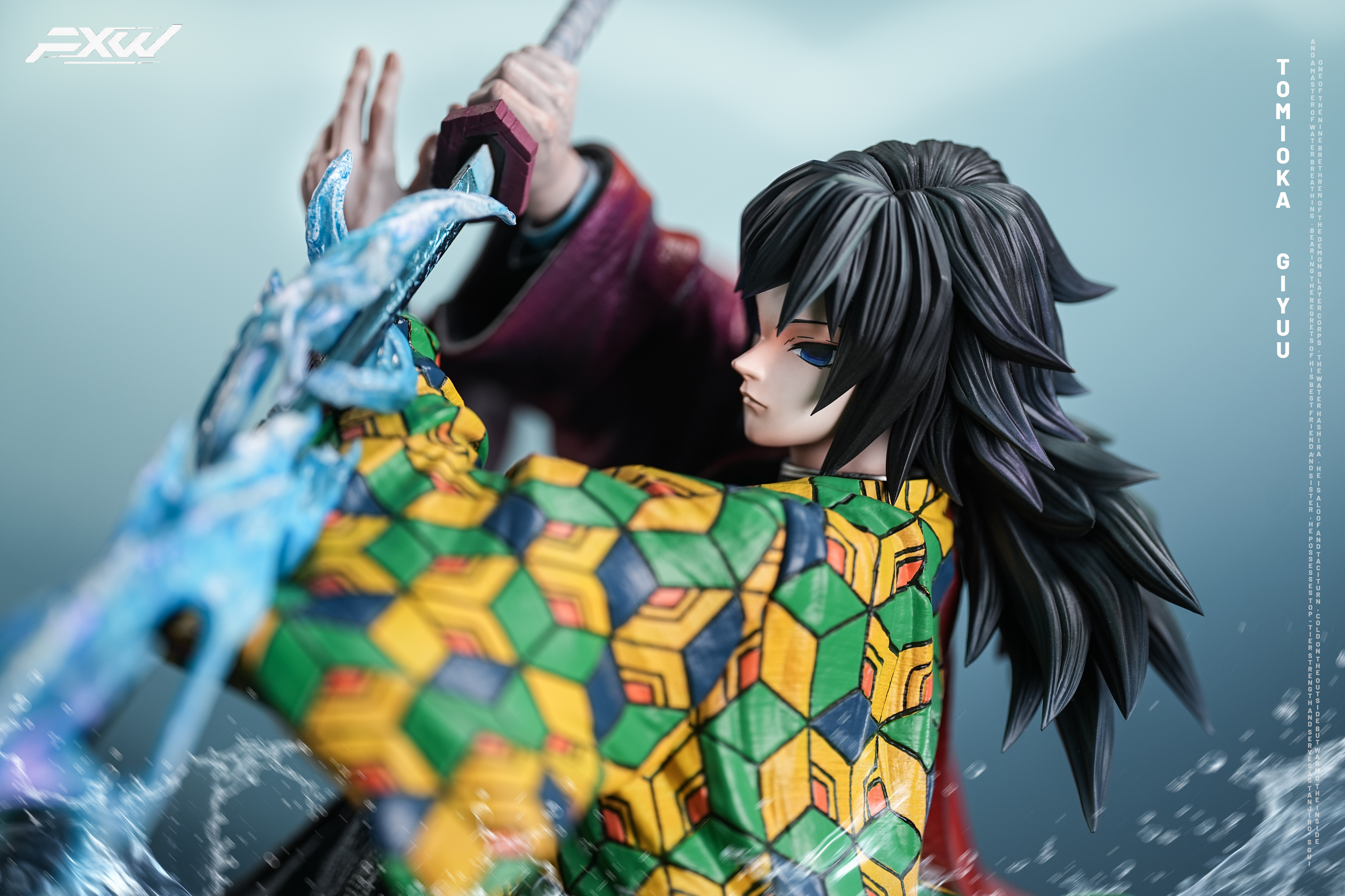 【Sold out】1/6 Scale Tomioka Giyuu with LED-FXW Studio