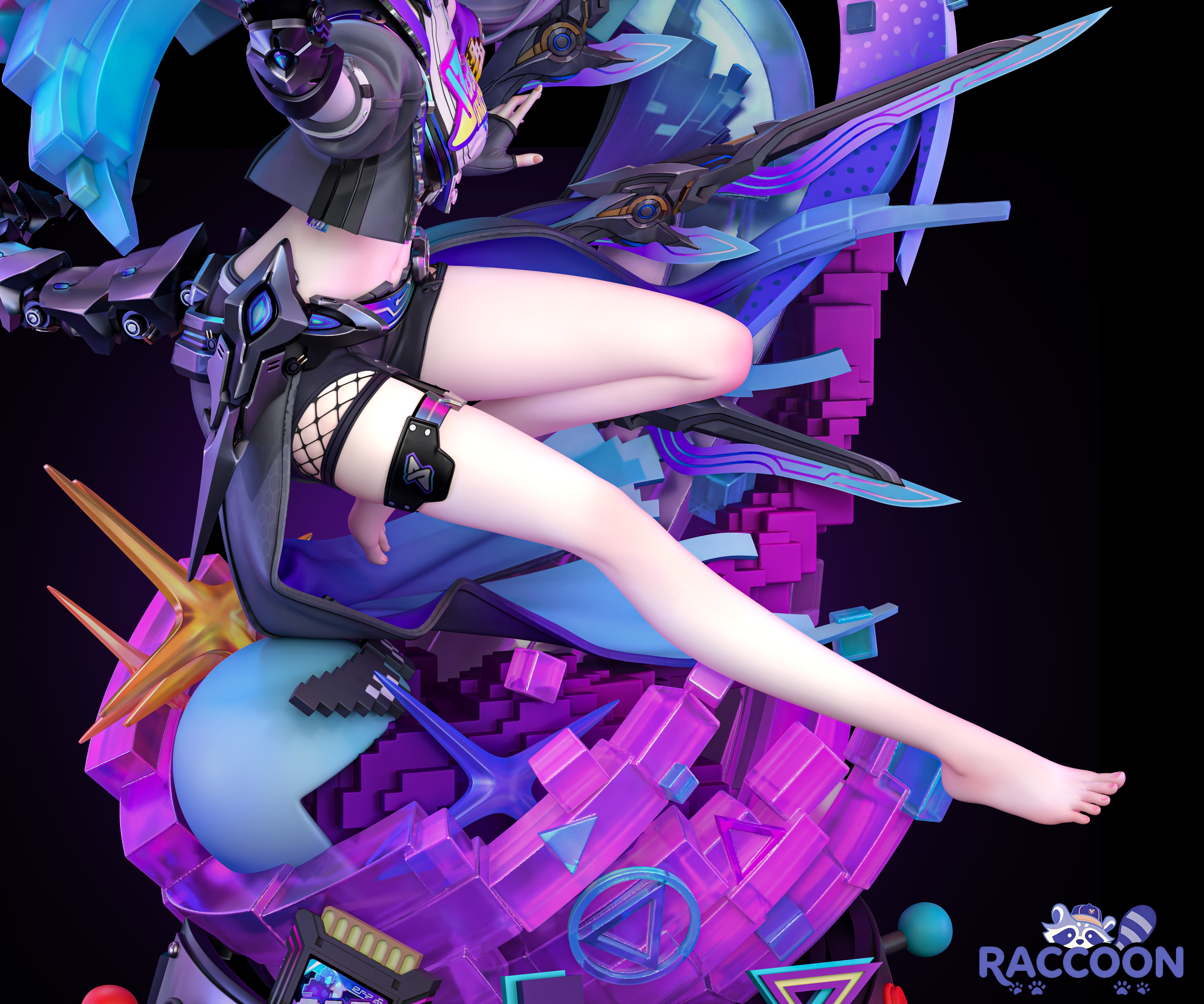 【Pre-sale】1/6 Scale Silver Wolf-Honkai: Star Rail-XiaoHuanXiong Studio