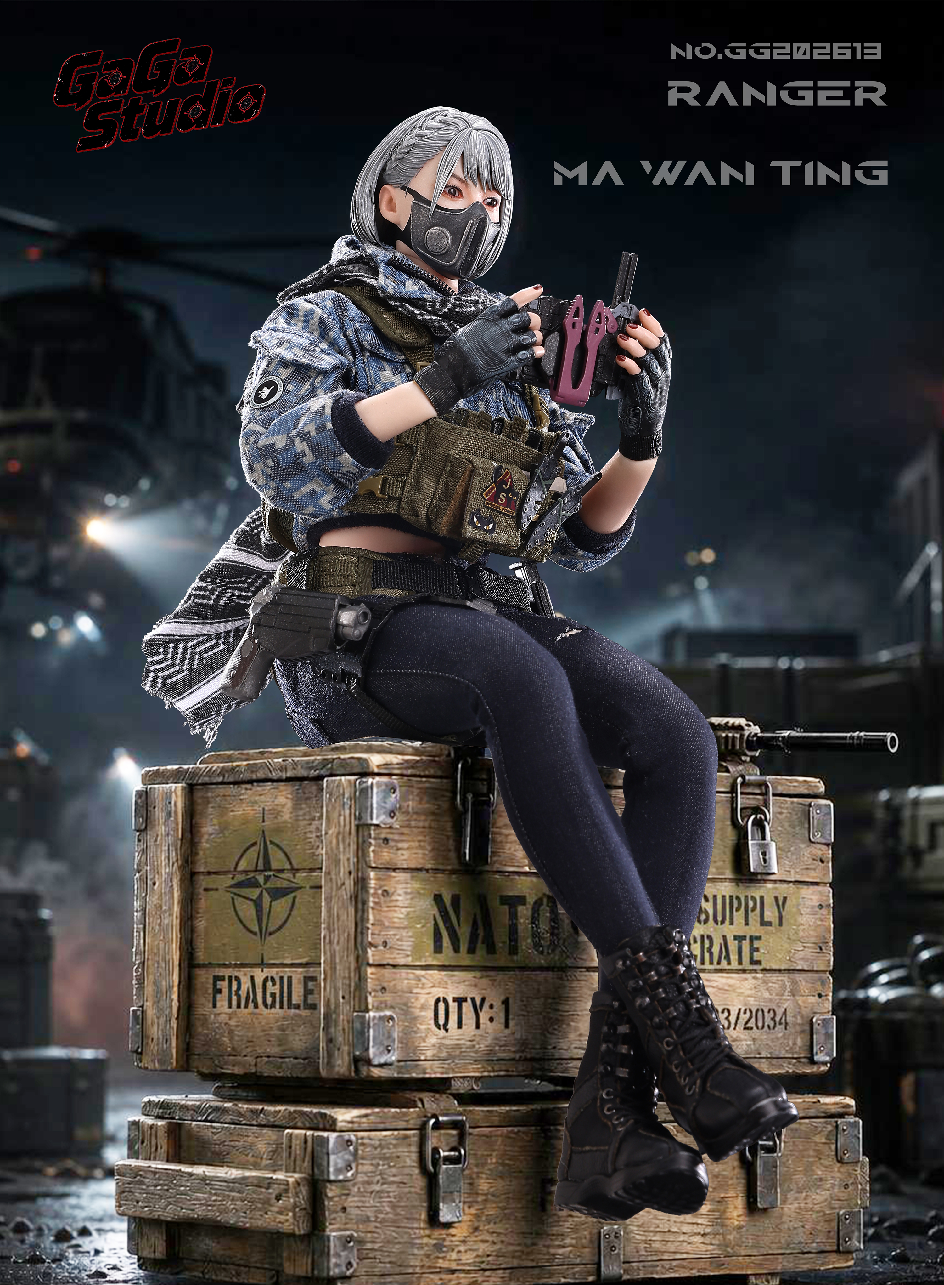 【Pre-sale】1/6 Scale Ranger Ma Wan Ting-GaGa Studio