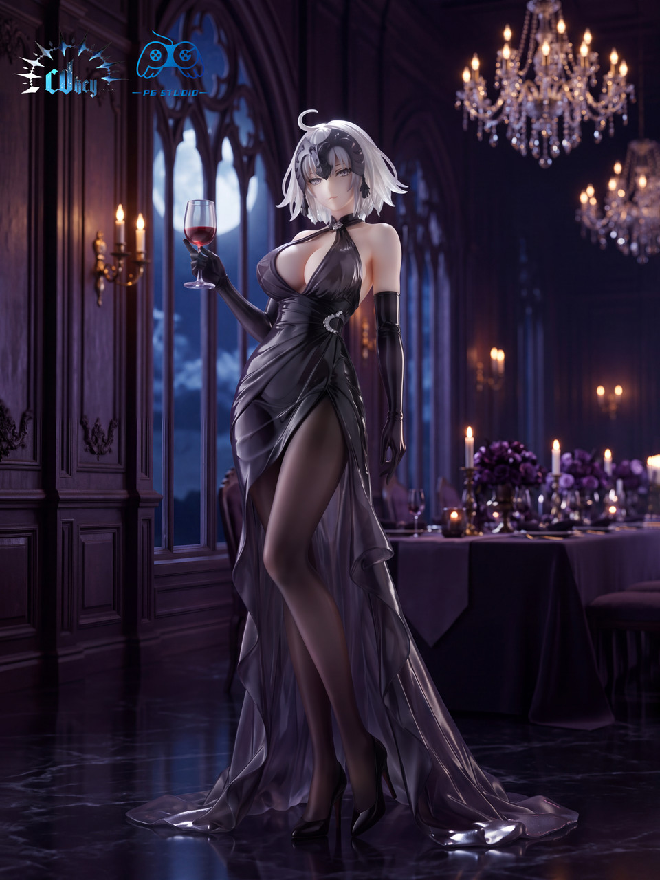 【Pre-sale】1/6 Scale Black Saber-Fate/Grand Order-PG × Cdkey Studio