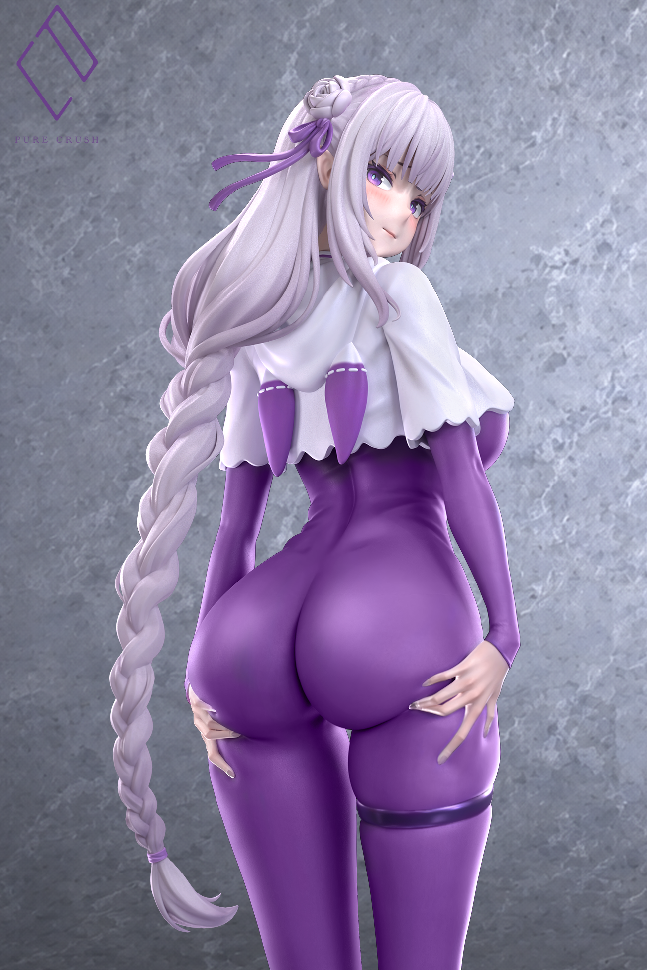 【Pre-sale】1/6 Scale Emilia-Re:Starting Life From Zero in a Different World-Pure Crush Studio
