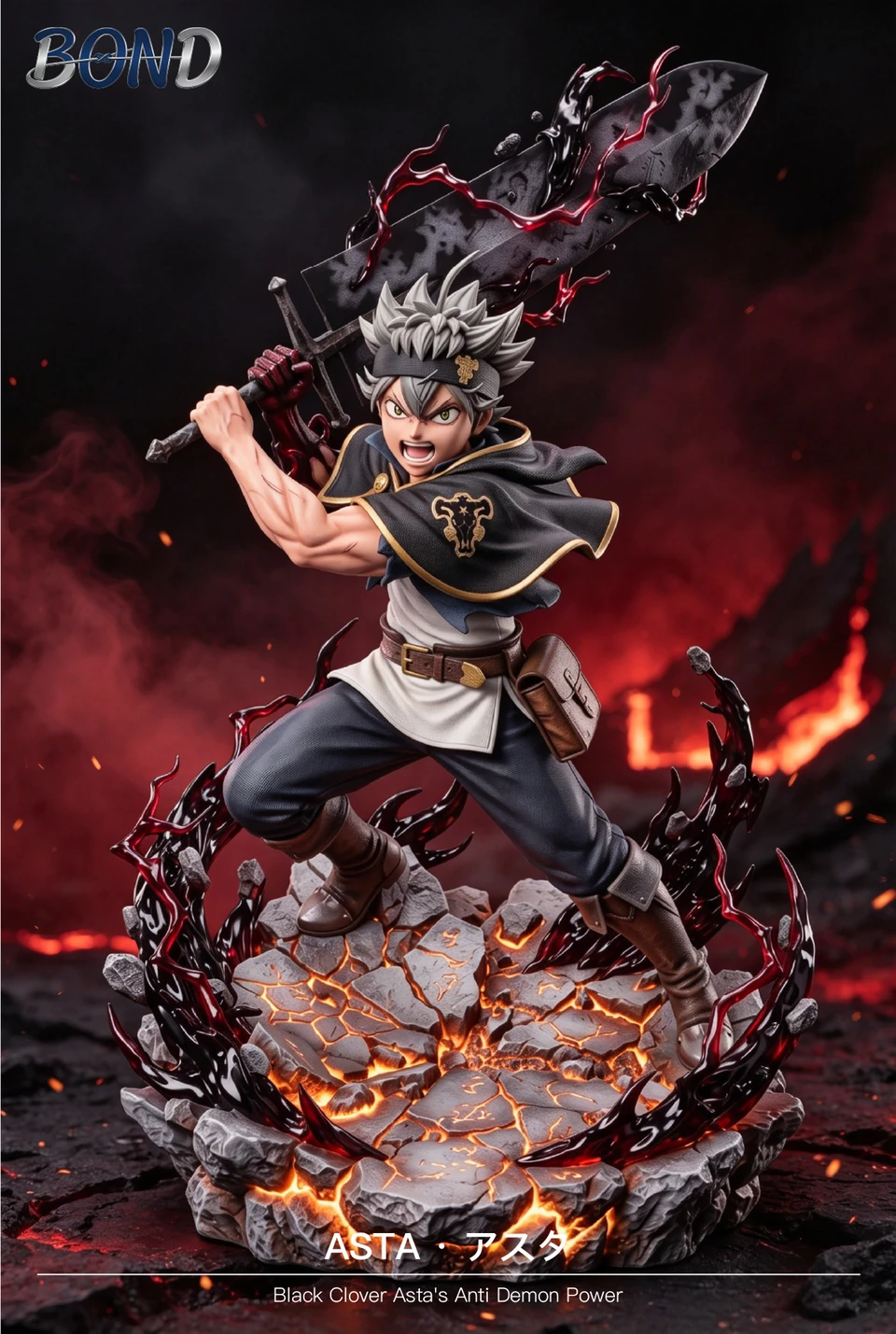 【Pre-sale】1/6 Scale Asta-Black Clover-BOND Studio