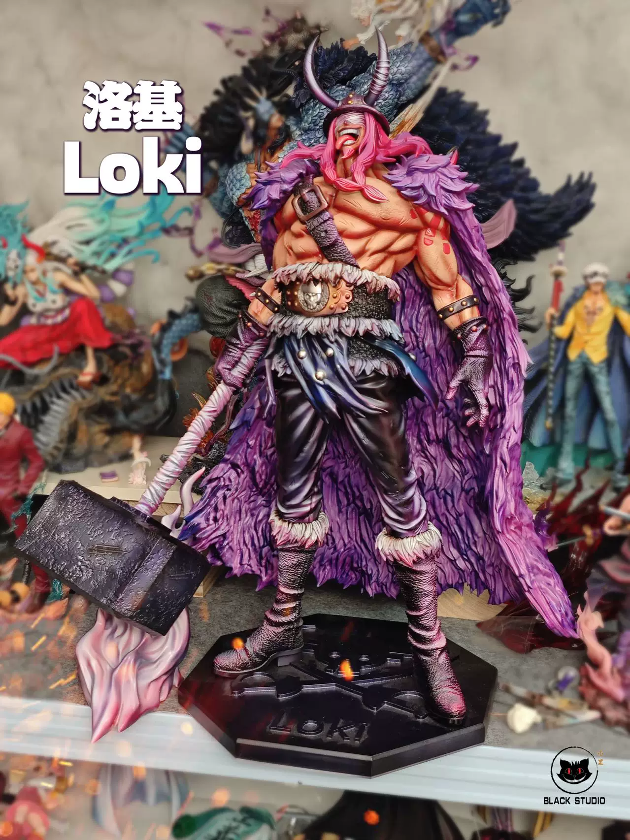 【Pre-sale】Loki 2.0 and Ragnir-One Piece-Black Studio
