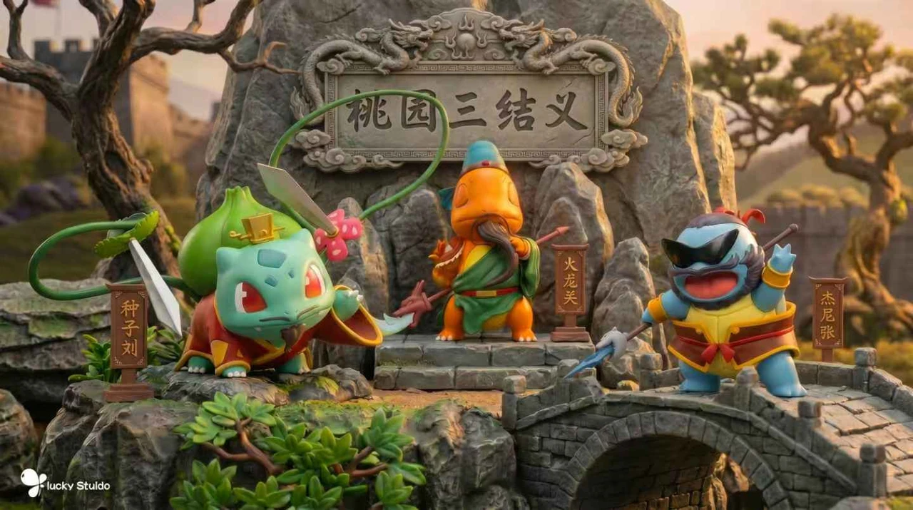 【Pre-sale】Bulbasaur, Charmander and Squirtle-Lucky Studio