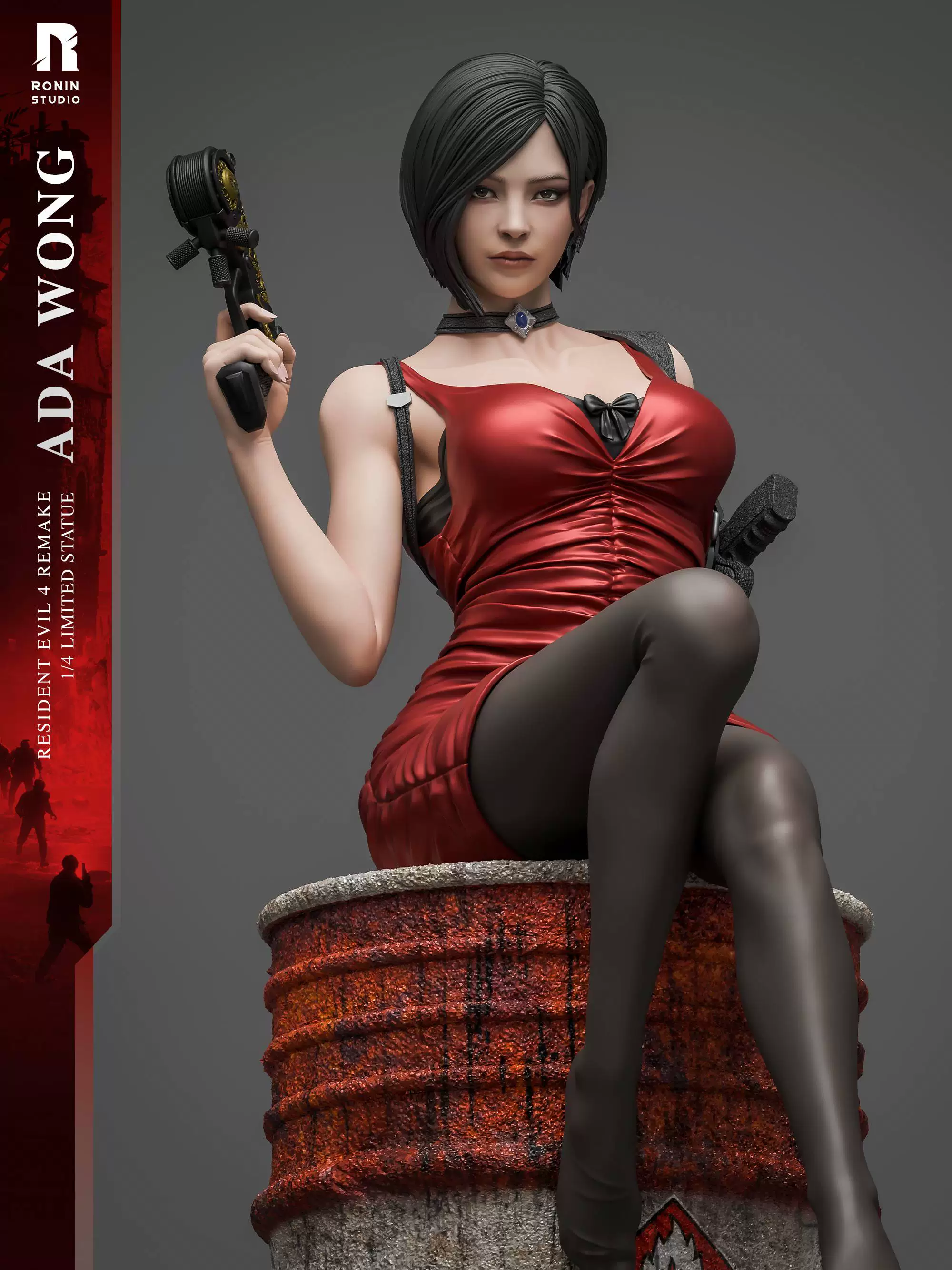 【Pre-sale】1/4 Scale Ada Wong-Resident Evil-Ronin Studio