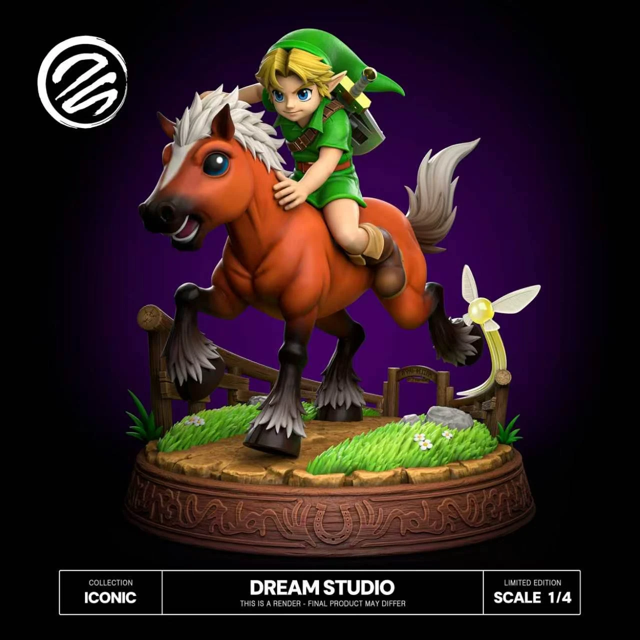 【Pre-sale】1/4 Scale Young Link and Epona-The Legend of Zelda-Dream Studio