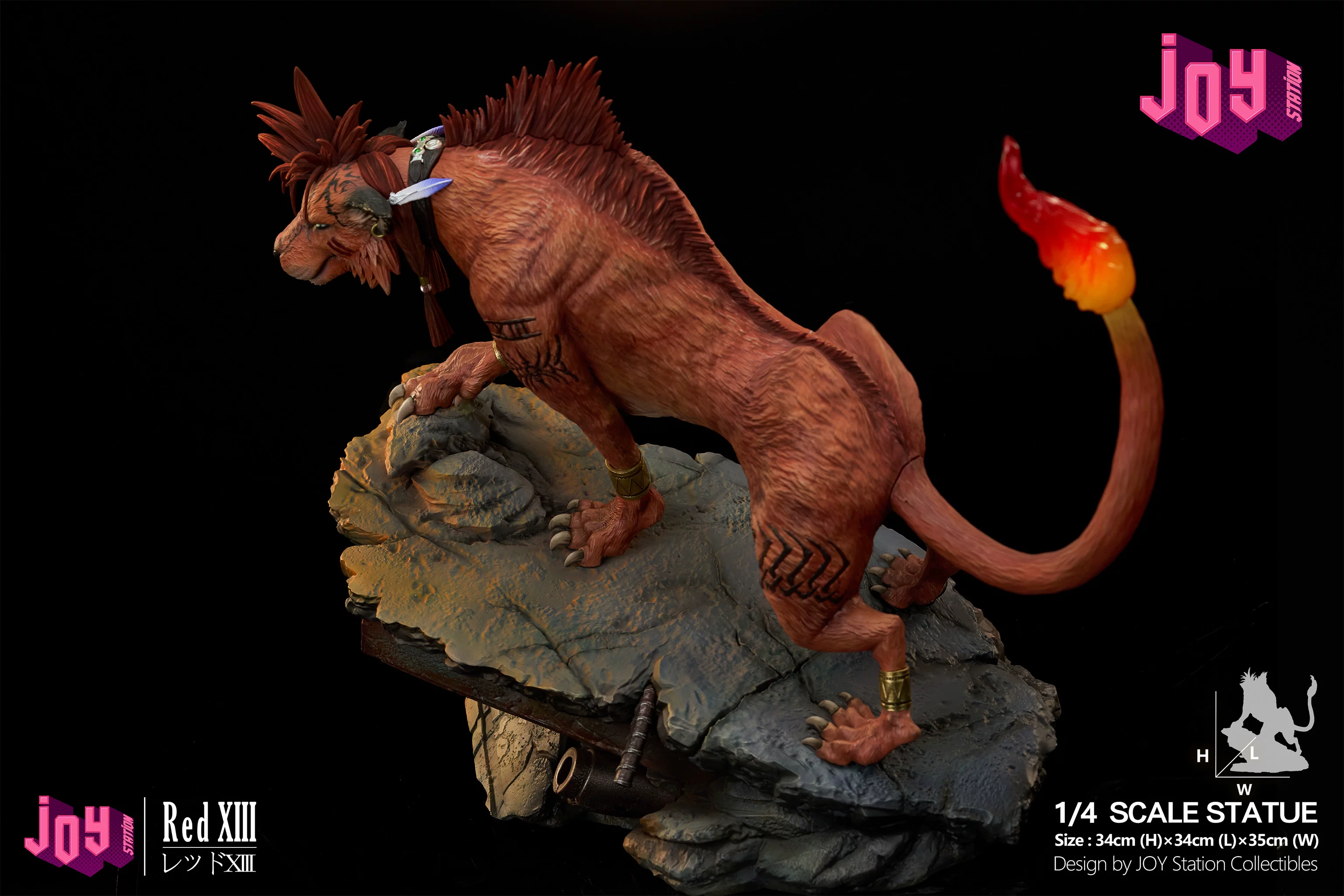 【Pre-sale】1/4 Scale Red XIII with LED-Final Fantasy-Joy Studio