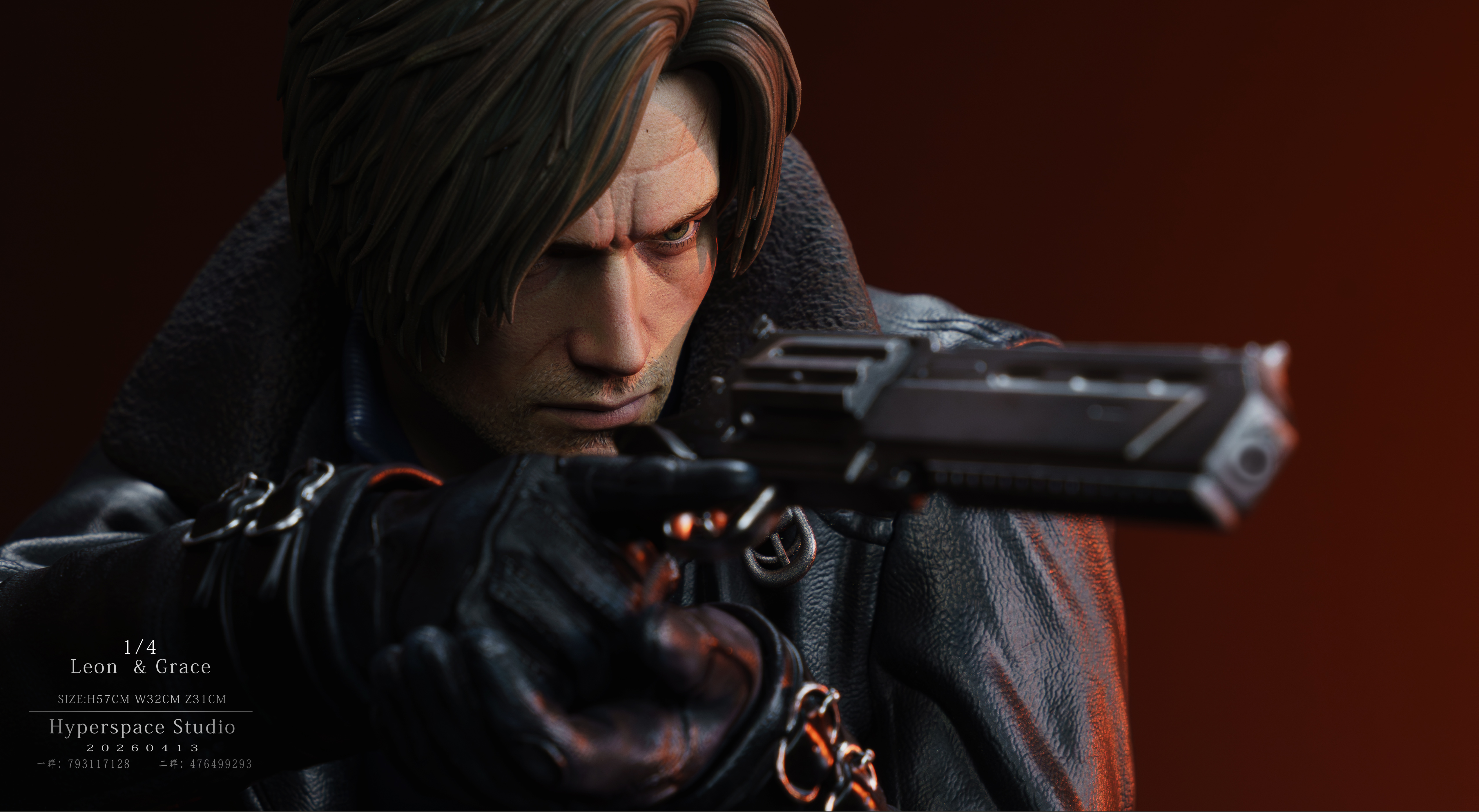 【Pre-sale】1/4 Scale Leon and Grace-HP Studio