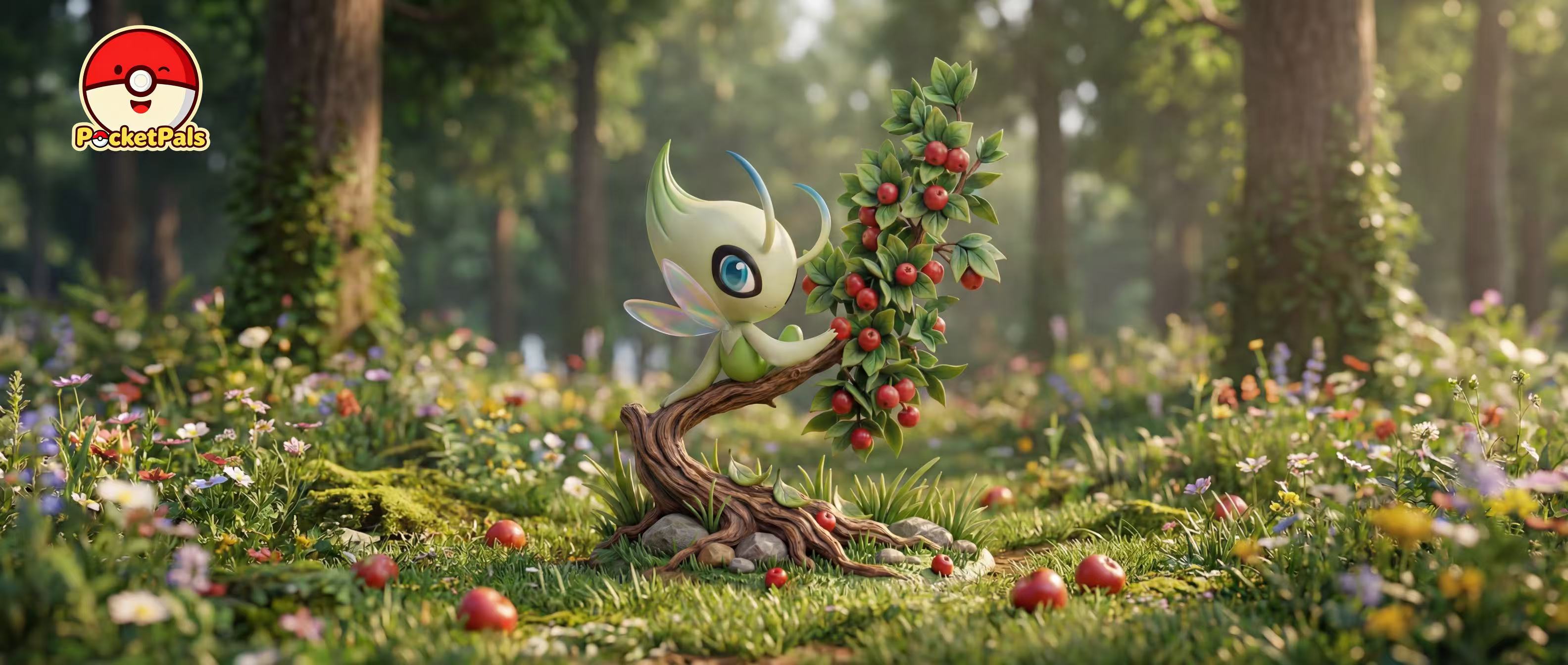 【Pre-sale】1/10 and 1/20 Scale Celebi-PocketPals Studio