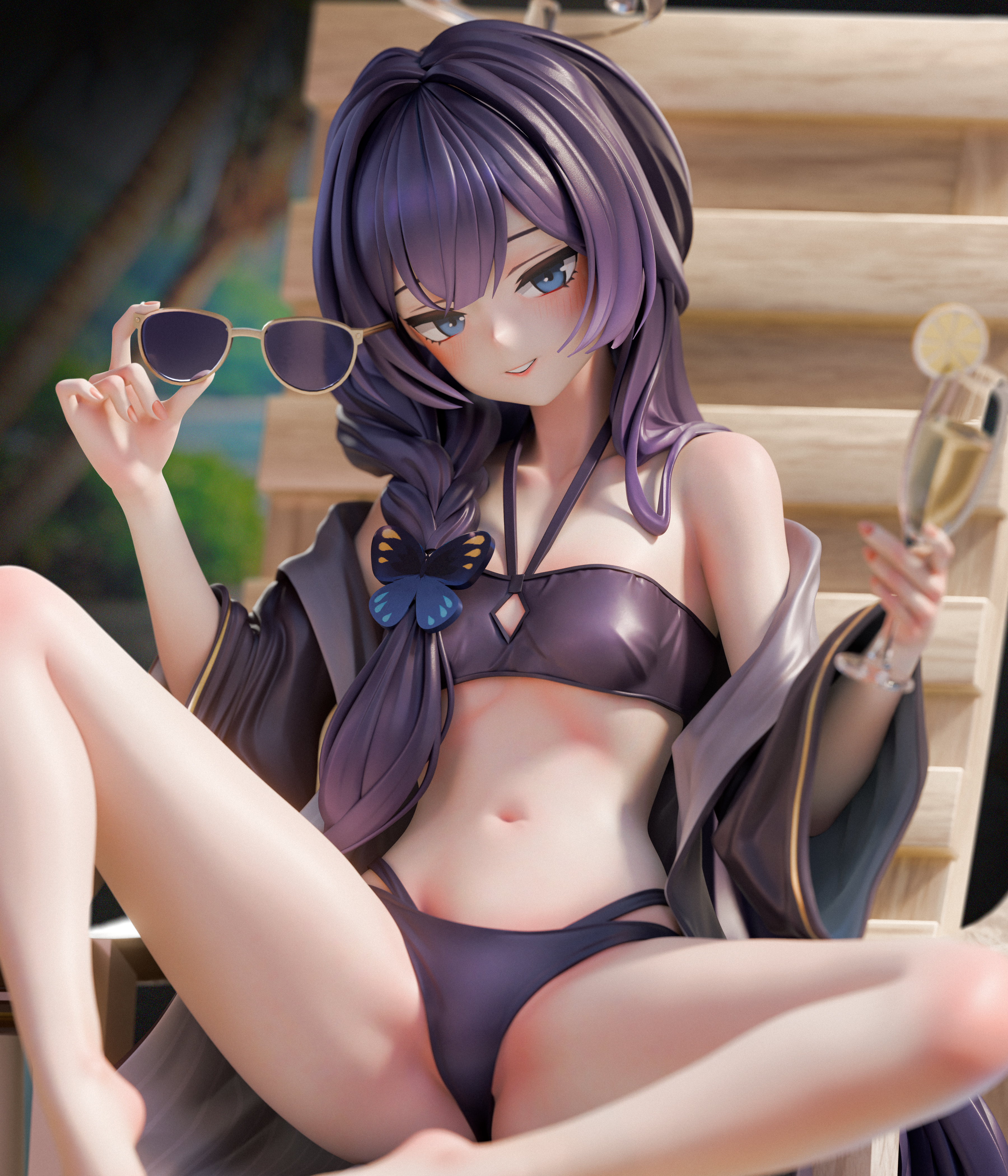 【Pre-sale】1/6 Scale Swimsuit Kisaki Ryuuge-Blue Archive-MiYin Studio