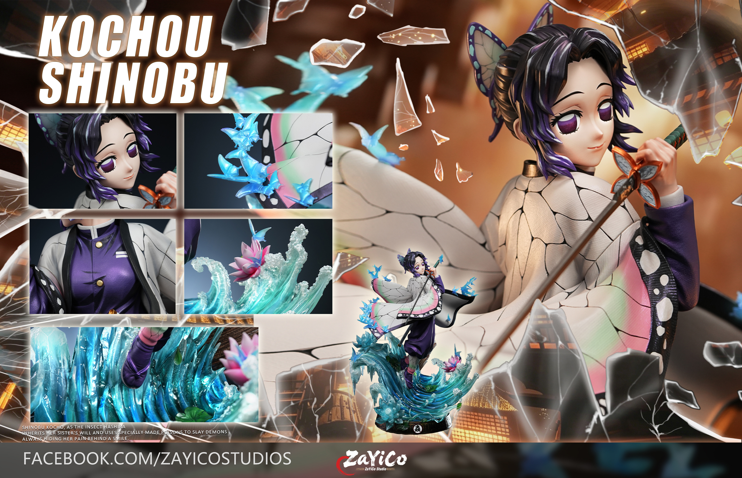 【Pre-sale】1/6 and 1/4 Scale Kochou Shinobu-Zayico Studio