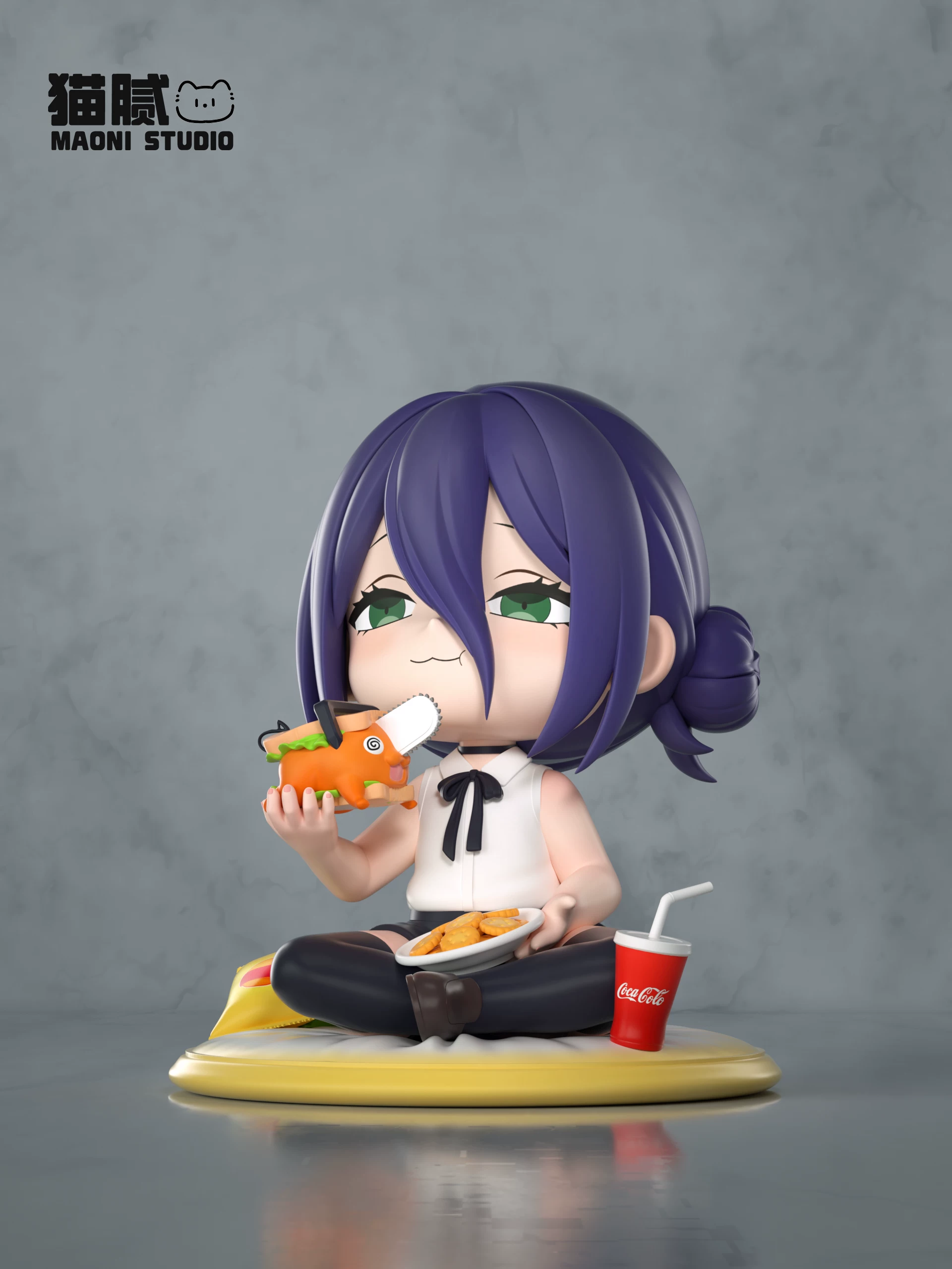 【Pre-sale】Q Version Sitting Reze-Chainsaw Man-MAONI Studio