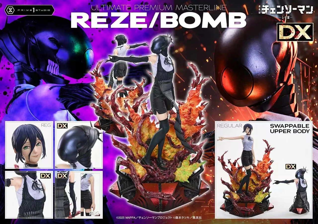 【Pre-sale】1/4 Scale Bomb Reze-Chainsaw Man-Prime 1 Studio