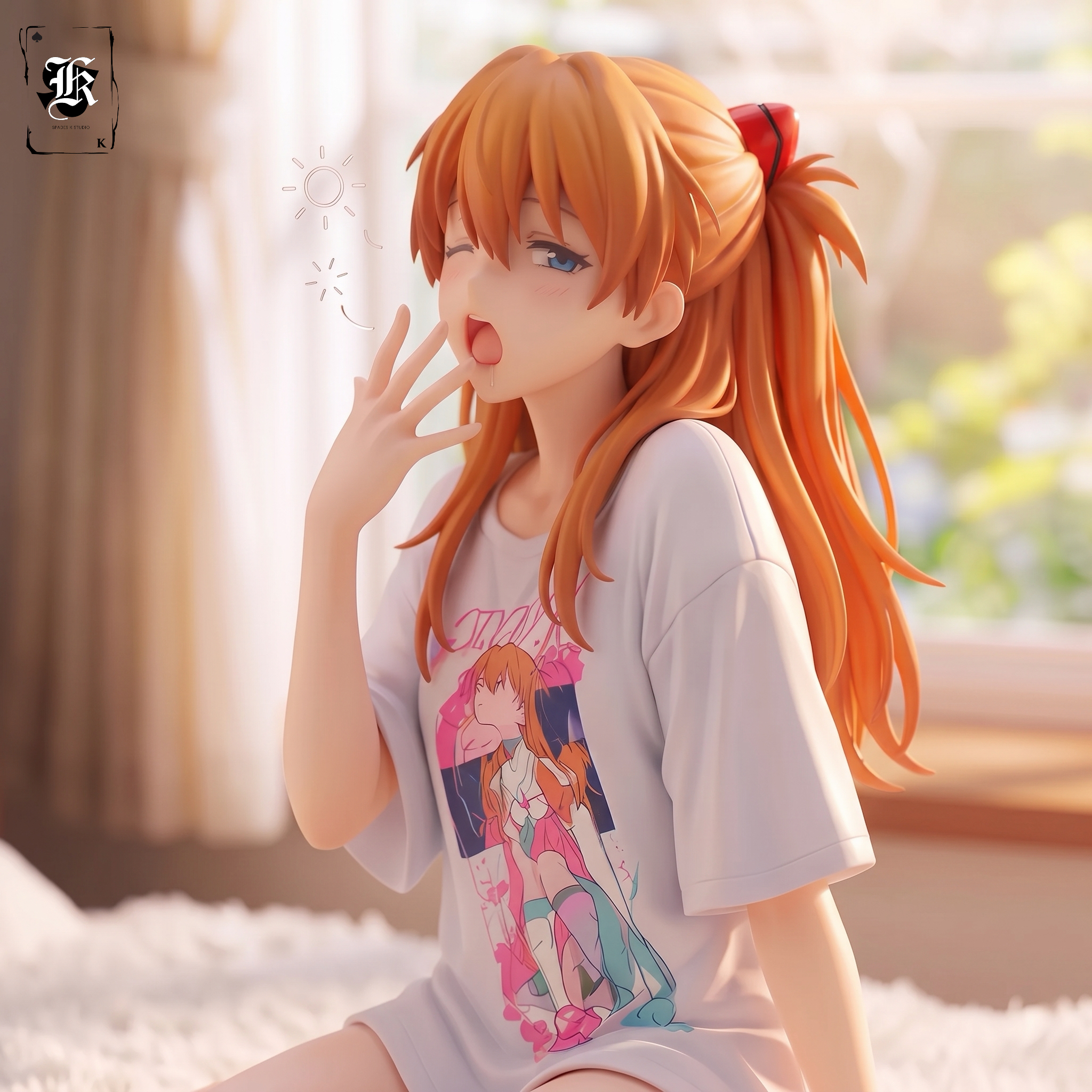 【Pre-sale】1/4 Scale Sleepy Asuka-EVA-SPK Studio
