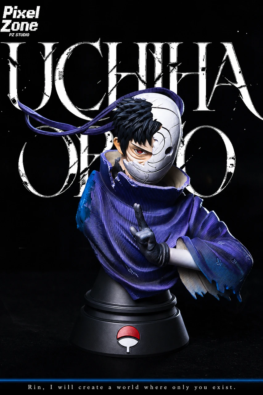 【Pre-sale】1/6 Scale Uchiha Obito with LED-Naruto-Pixel Zone Studio