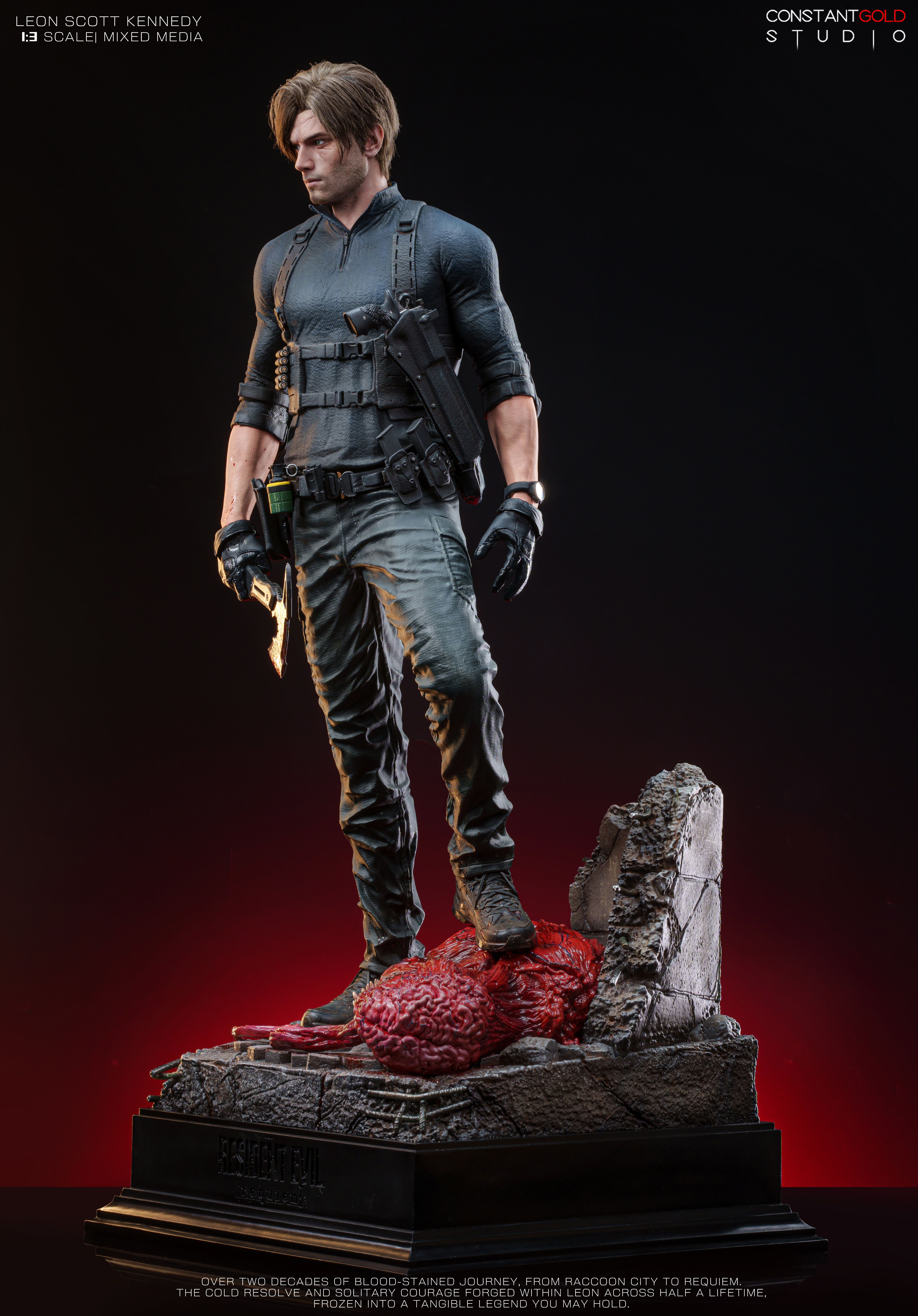 【Pre-sale】1/3 Scale Leon S Kennedy-Resident Evil-ConstantGold Studio